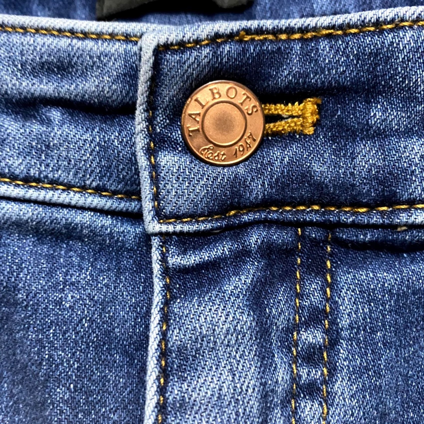 Talbots Talbots Jeans Capri Petites 8P Blue Denim Mid Rise 5-Pocket Preppy Womens Boys/Girls? Size 30" / US 8 / IT 44 - 5 Thumbnail