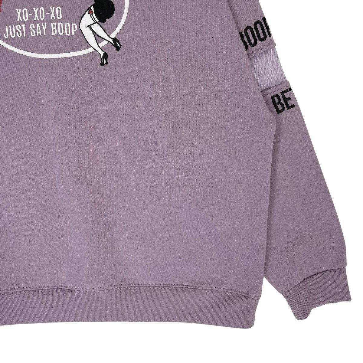 Cartoon Network Betty Boop X Strange Heaven Crewneck Sweatshirt Purple Size 3XL / US 20-22 - 5 Thumbnail