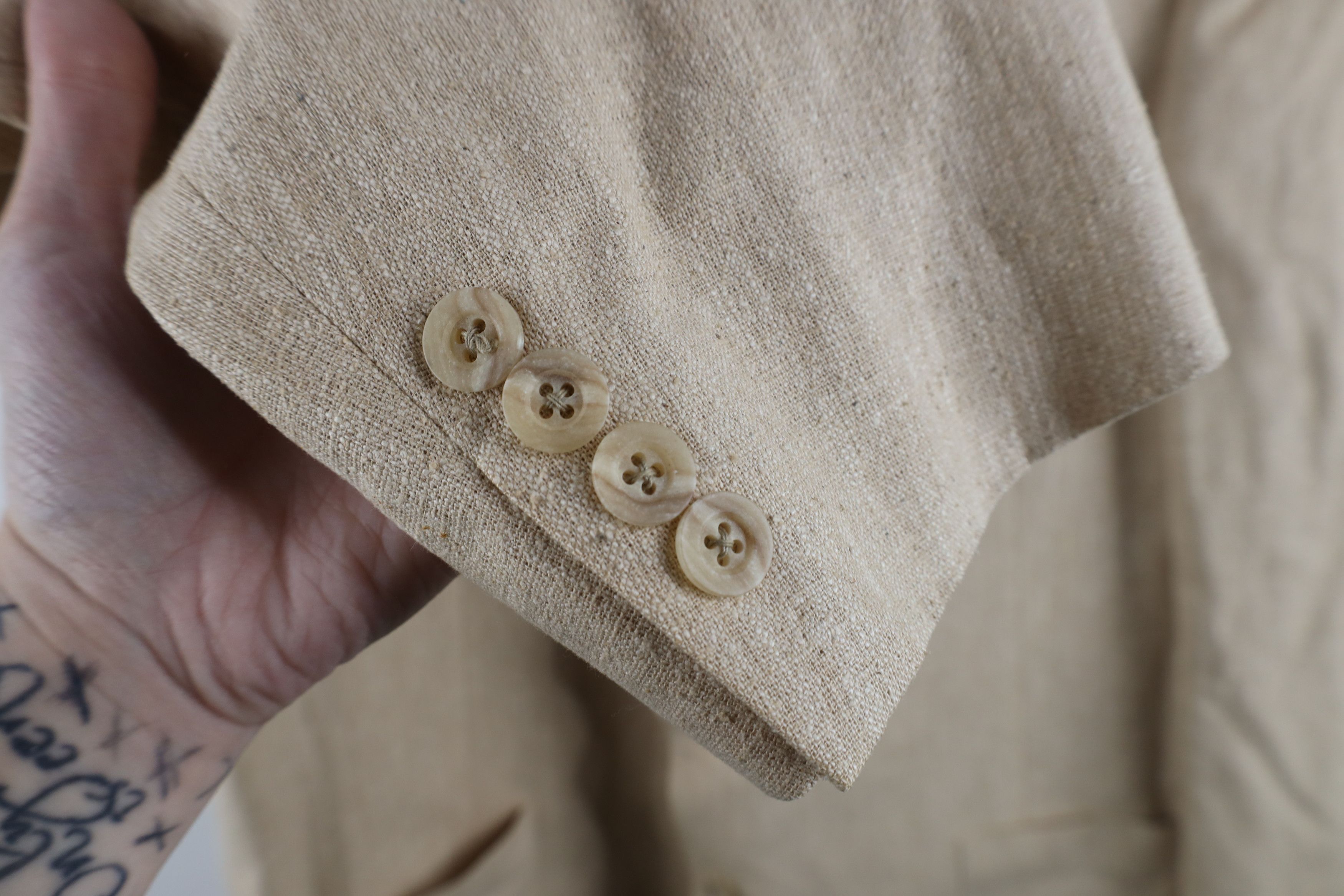 Dior Vintage 70s 80s Christian Dior Suit Coat Blazer Jacket USA Size US XXL / EU 58 / 5 - 8 Thumbnail