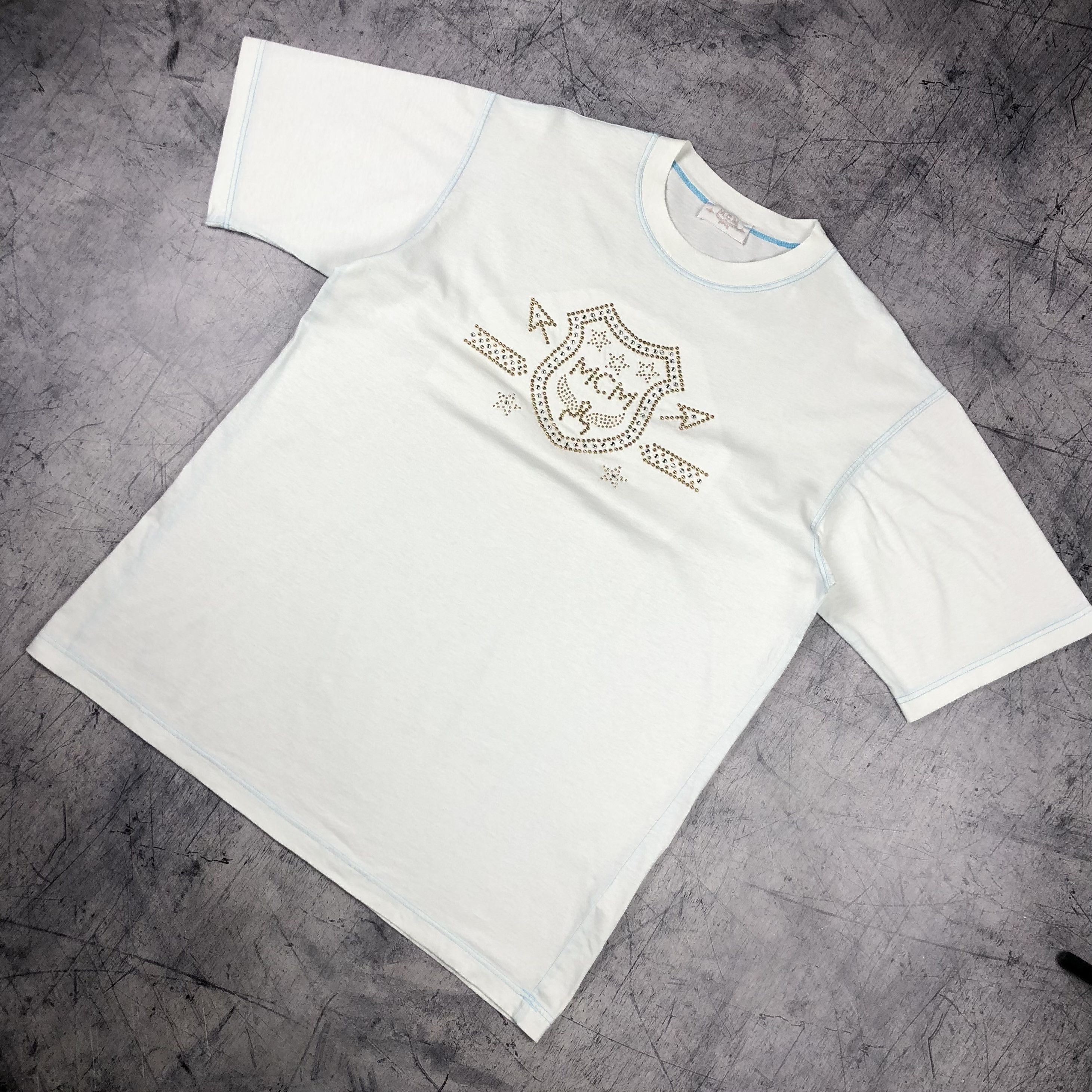 MCM 90s MCM Rivest Logo Michael Cromer Munich Tee Size US XL / EU 56 / 4 - 3 Thumbnail