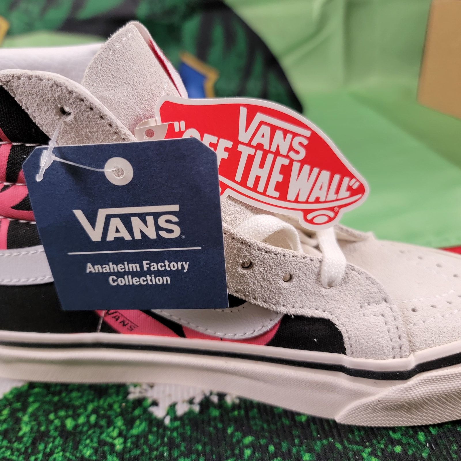 Vans Vans Sk8-Hi 38 Dx Anaheim Factory Black/Pink Sz 4.5M/6W Size US 6 / IT 36 - 6 Thumbnail