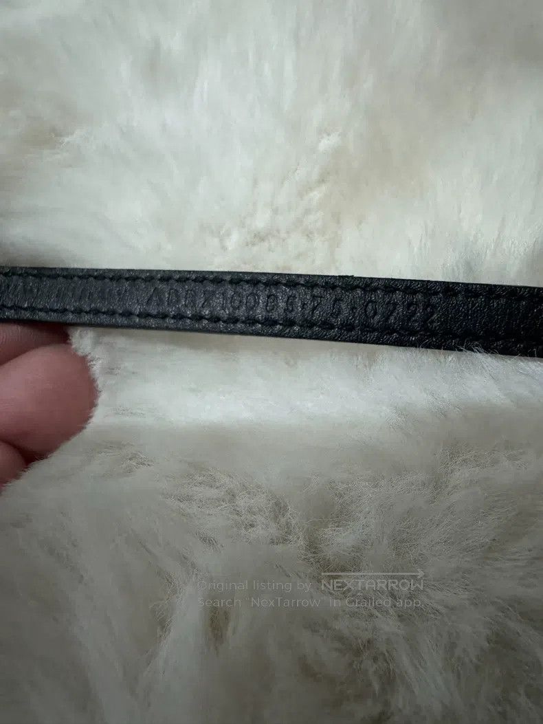 Saint Laurent Paris Saint Laurent Paris size 75 Crystal Leather Belt Size ONE SIZE - 5 Thumbnail