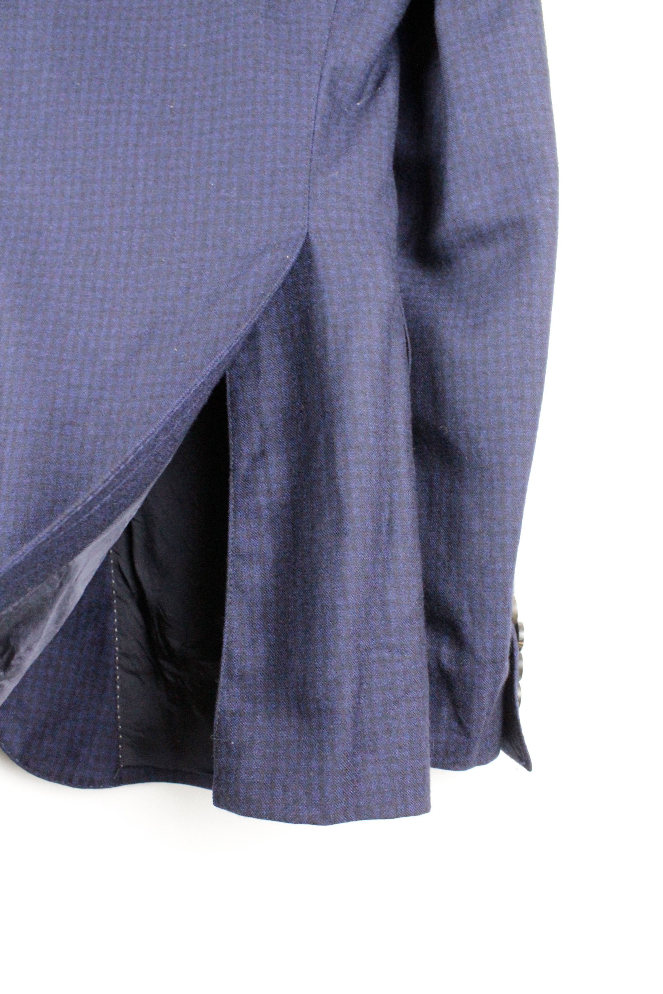 Tonello Tonello CLAUDIO TONELLO Navy Virgin Wool Formal Suit Size US S / EU 44-46 / 1 - 7 Thumbnail