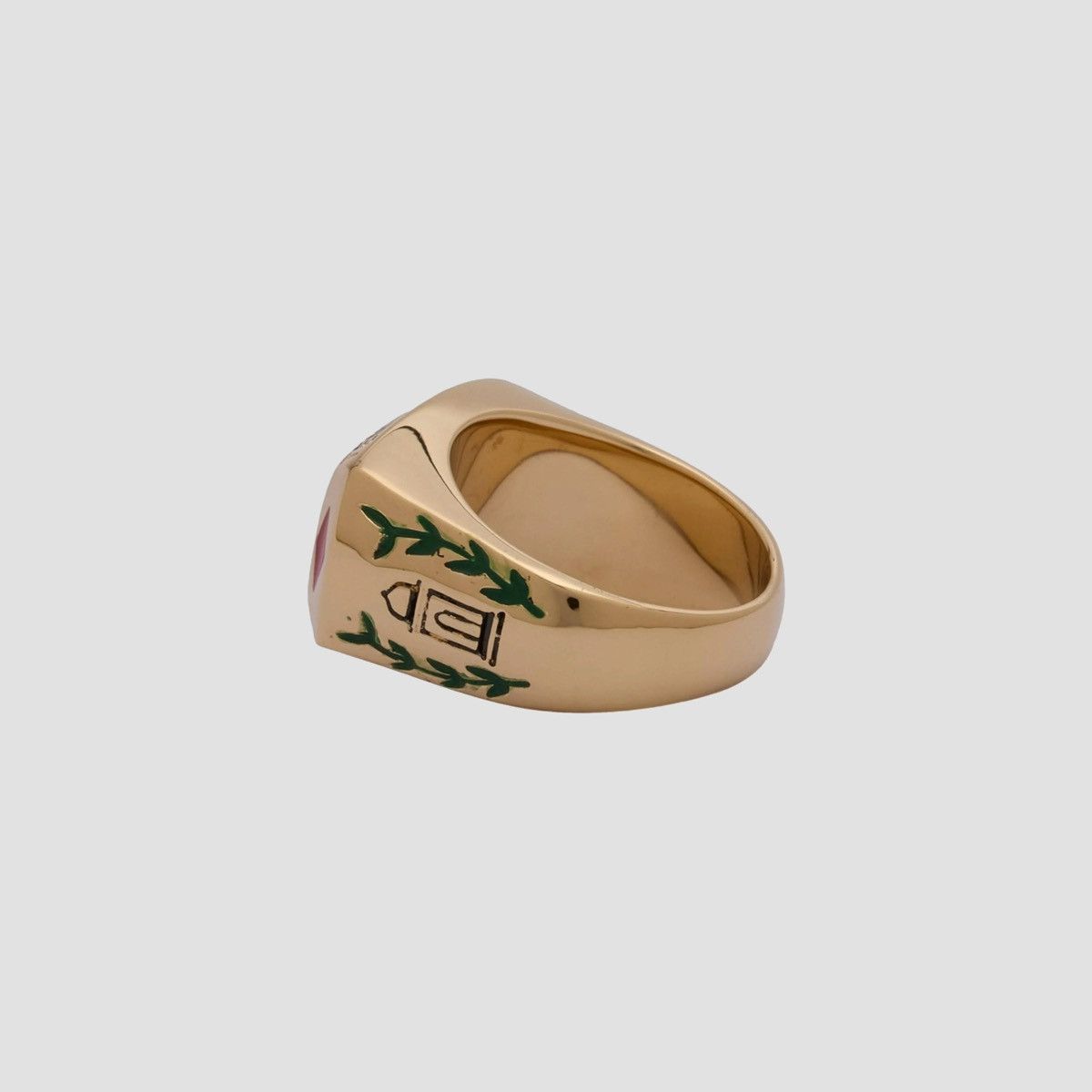 Casablanca Casablanca Tennis Club Ring Gold S Size ONE SIZE - 2 Thumbnail
