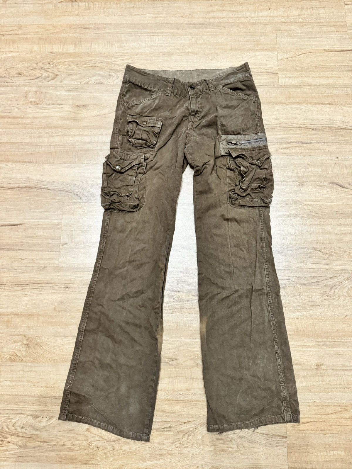 image of Eternal Cargo Tactical Pants in Brown, Women's (Size 31)
