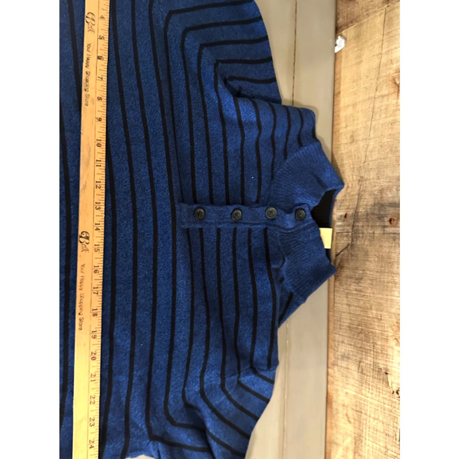 American Eagle Outfitters AMERICAN EAGLE ATHLETIC FIT Blue 1/4 BUTTON PULLOVER SWEATER MENS SZ 2XL NWT Size US XXL / EU 58 / 5 - 5 Thumbnail