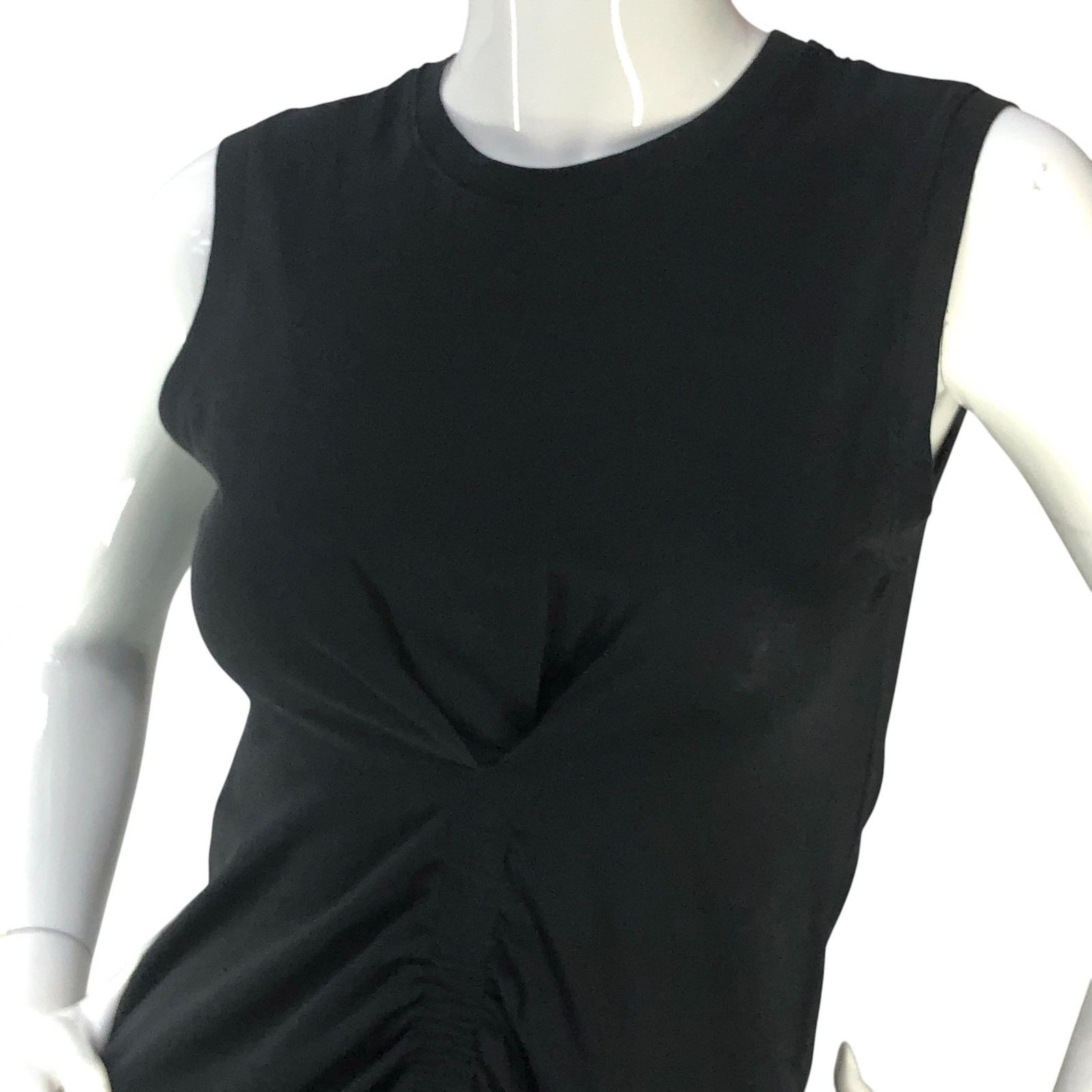 ATM Anthony Thomas Melillo ATM Anthony Thomas Melillo Sz XS Dress Gathered Front Black Size XS / US 0-2 / IT 36-38 - 2 Thumbnail