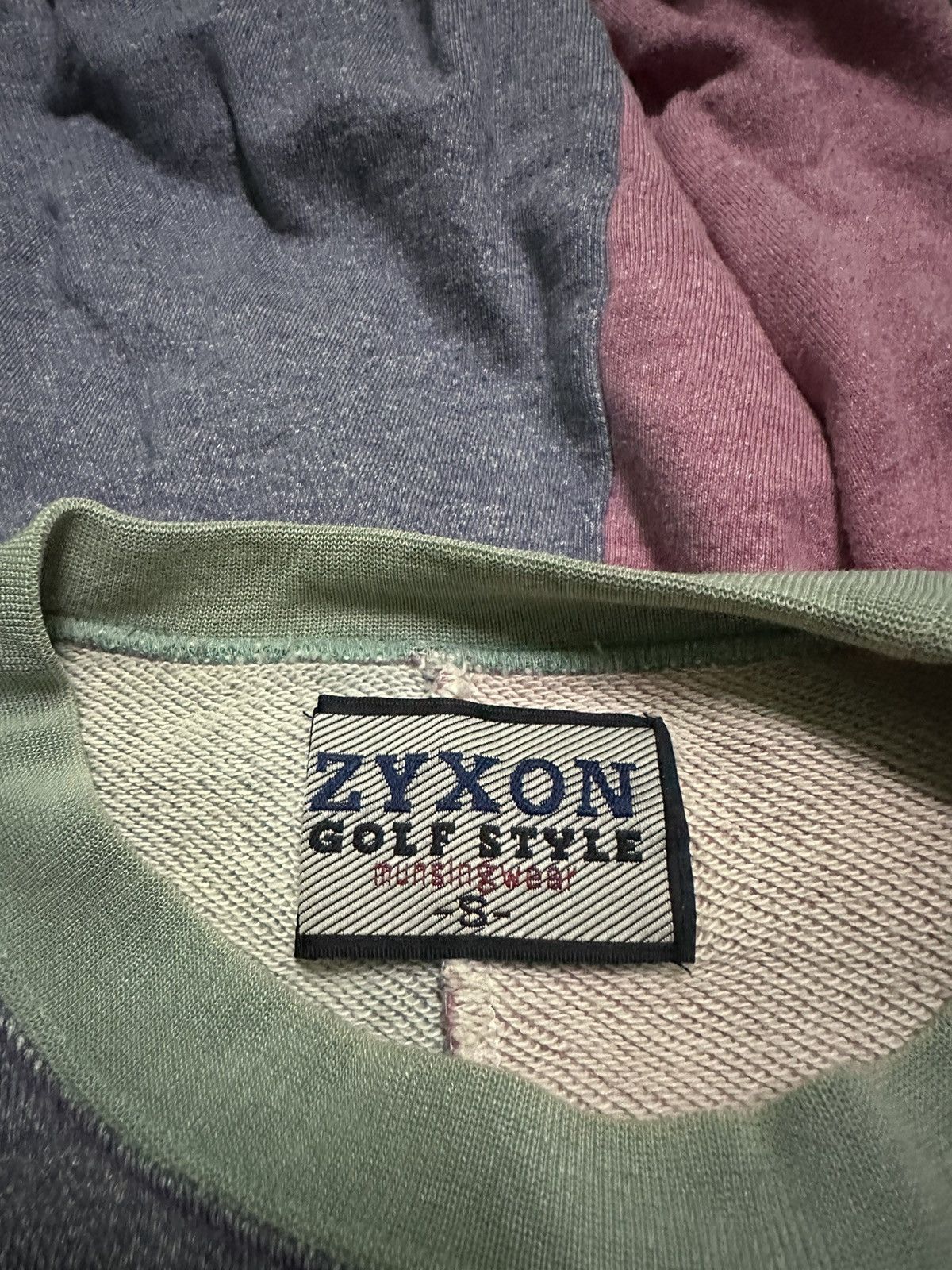 Japanese Brand Zyxon golf by musingwear sweatshirt Size US M / EU 48-50 / 2 - 4 Thumbnail