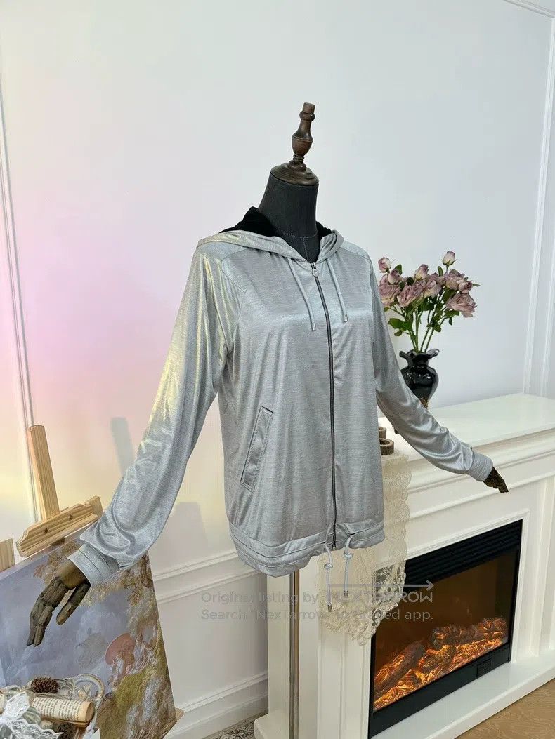 Chanel Chanel Thin silver jacket Size XS / US 0-2 / IT 36-38 - 6 Thumbnail