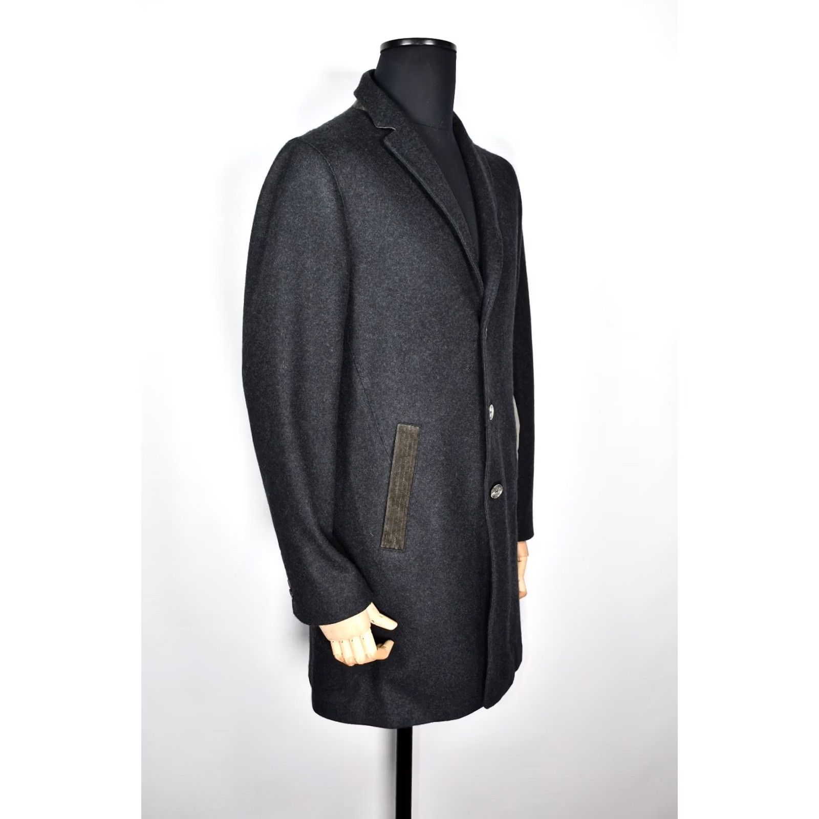 John Varvatos John Varvatos Collection Coat Wool size 48 Mens Jacket Size US M / EU 48-50 / 2 - 6 Thumbnail