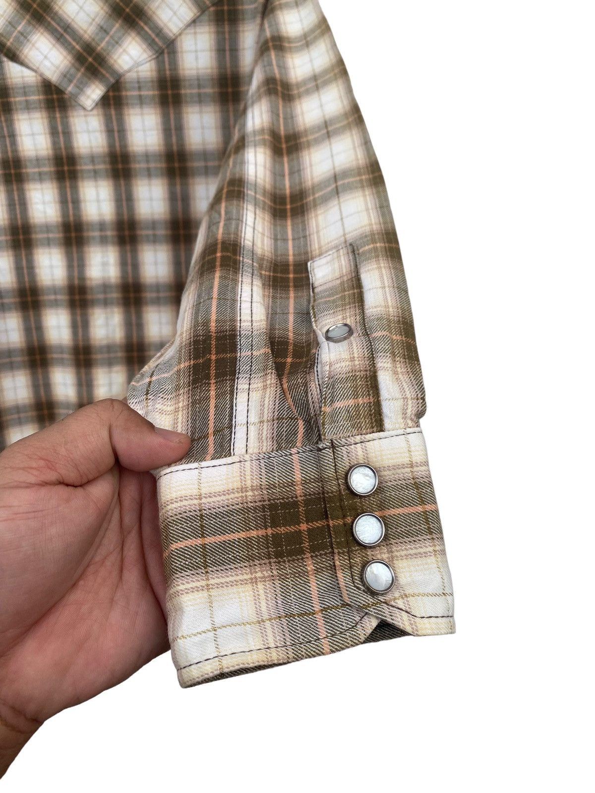 Cushman Cushman Japan Checkered Western Shirt Size US M / EU 48-50 / 2 - 3 Thumbnail