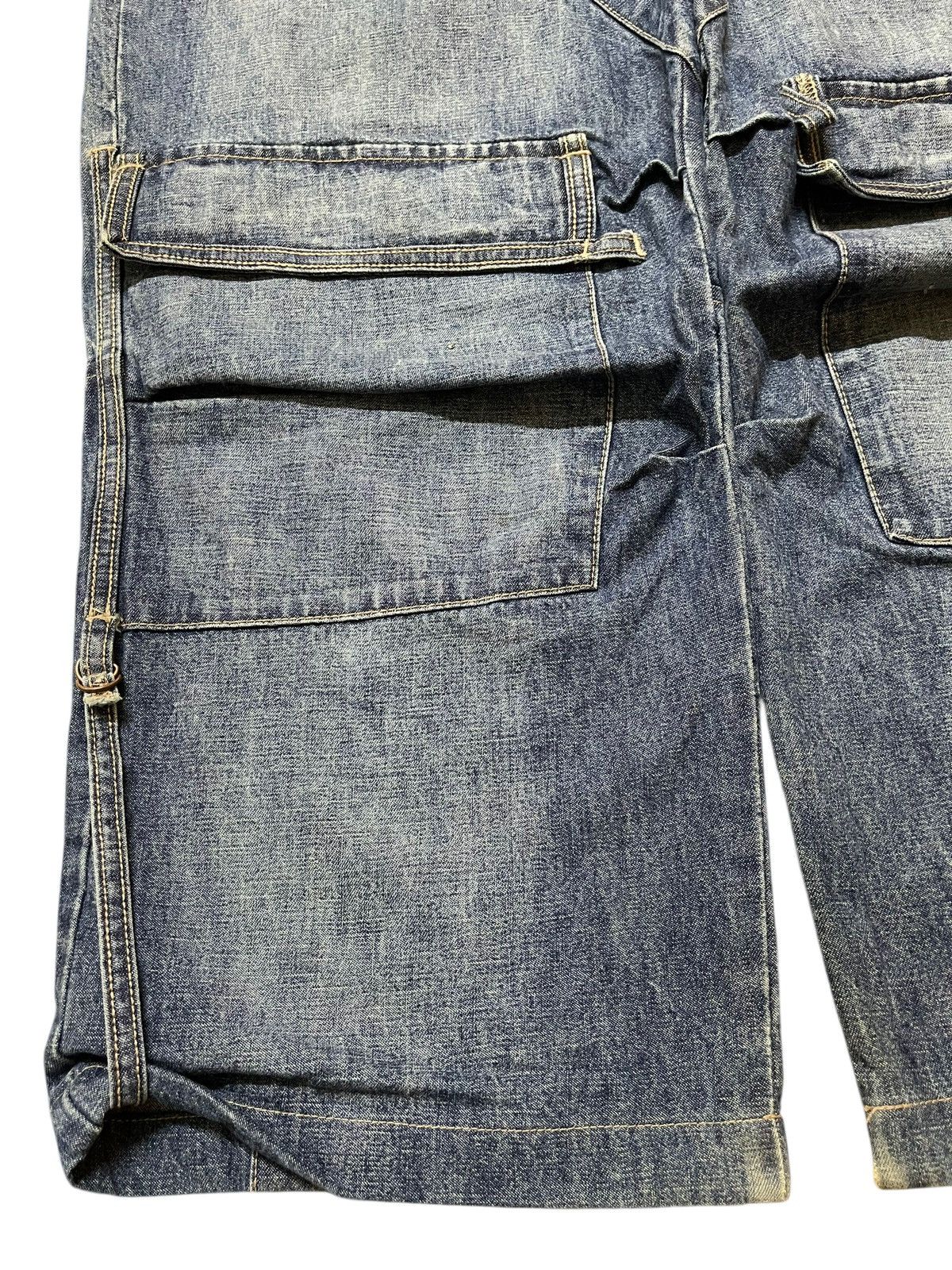 Marithe + Francois Girbaud Vintage Marithe Francois Girbaud Avant Garde Baggy Jeans Size US 36 / EU 52 - 8 Thumbnail