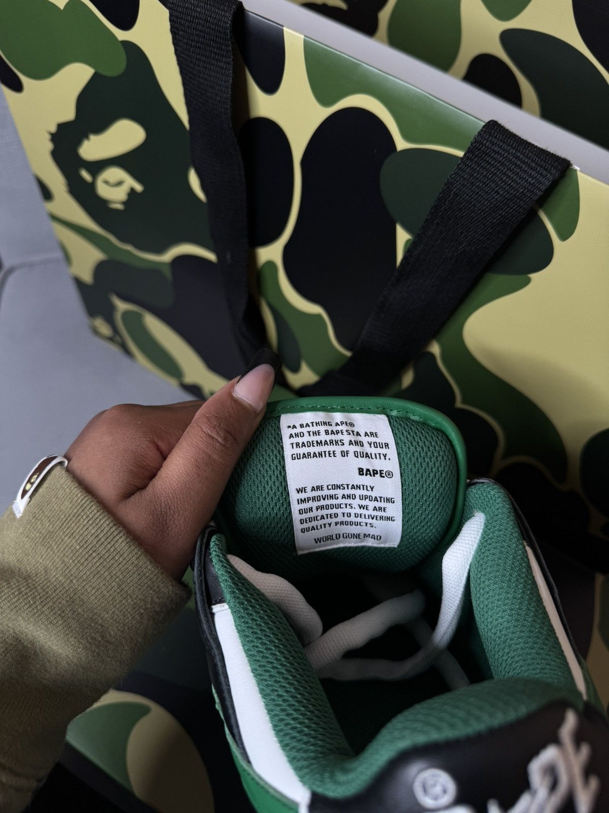 Bape Bape Sk8 Sneakers Size US 7 / EU 40 - 8 Thumbnail