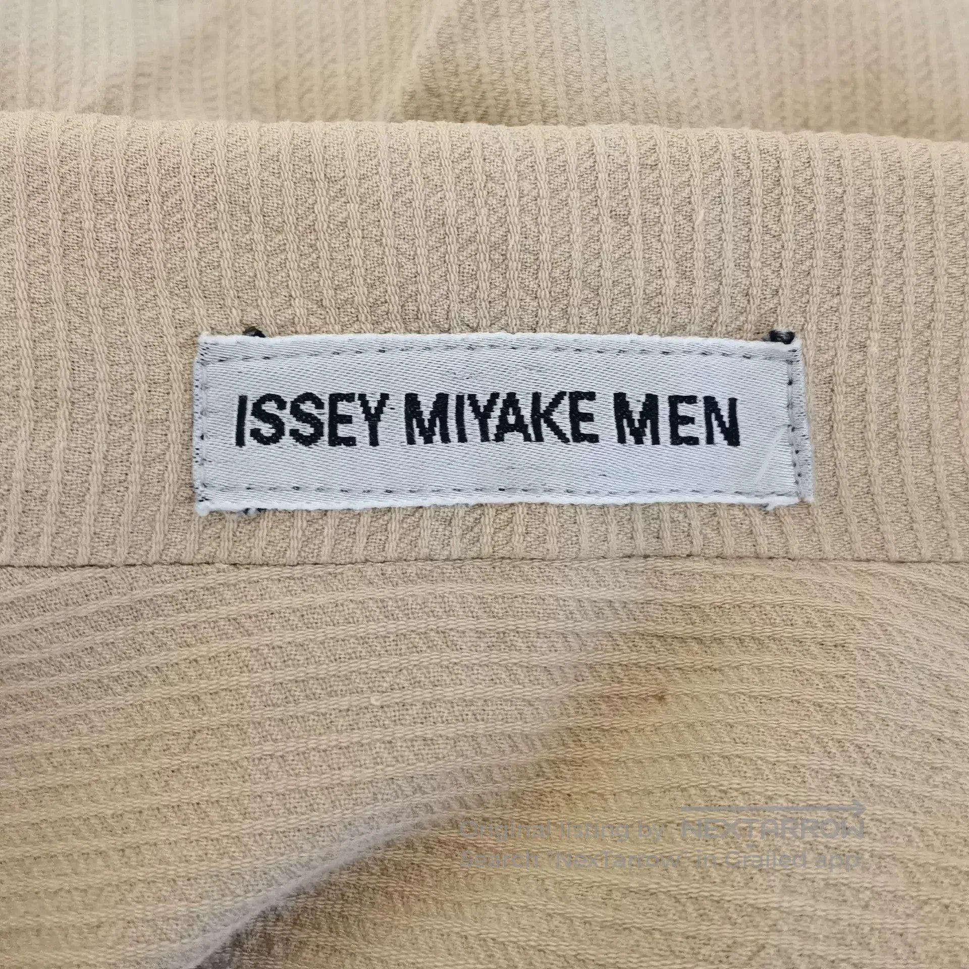 Issey Miyake Issey Miyake 90s Striped Pleated Jacket. Size US XL / EU 56 / 4 - 4 Thumbnail