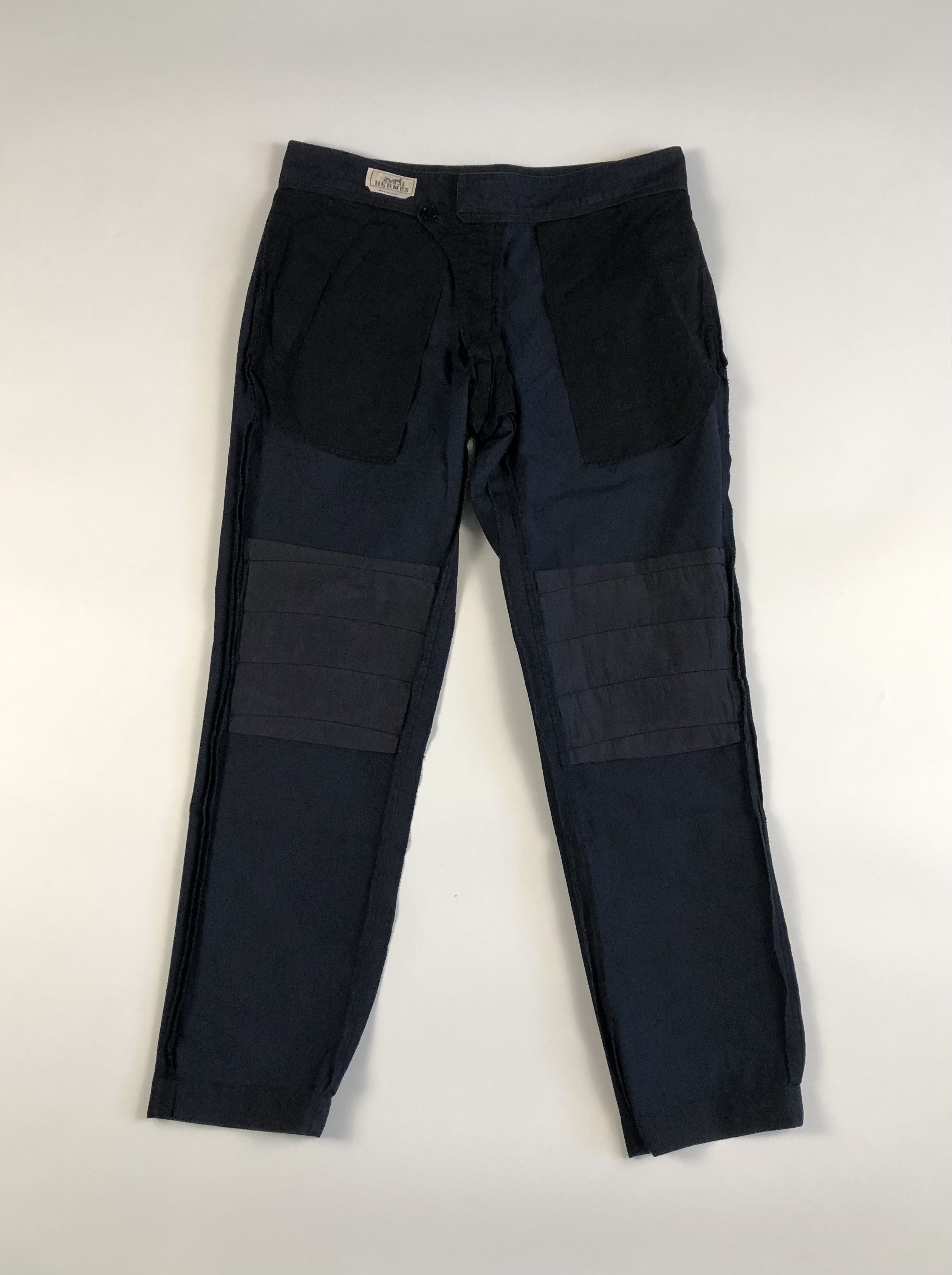 Hermes Hermes Clasp Quilted Knees Chino Pants Size US 33 - 11 Thumbnail