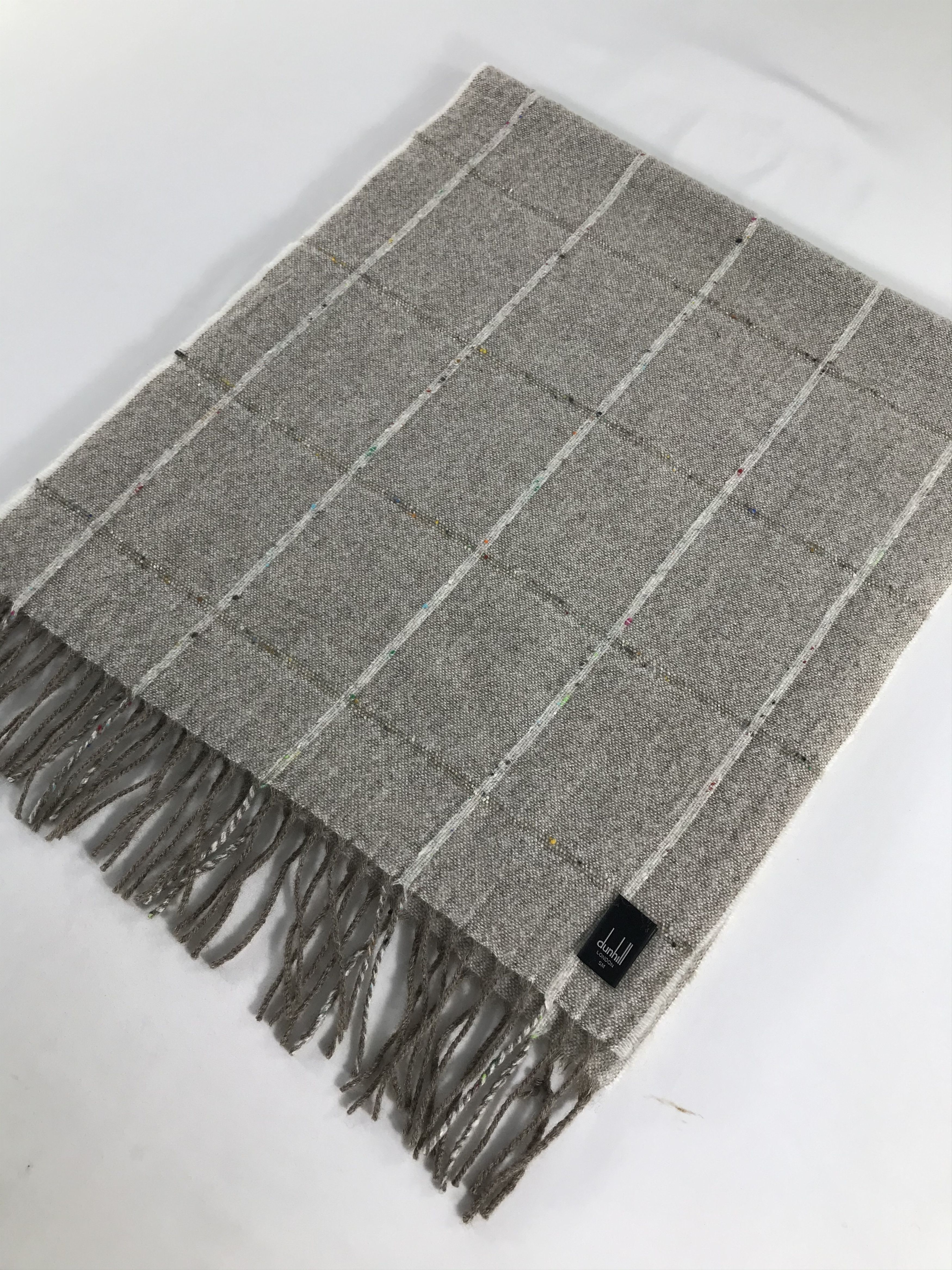 Alfred Dunhill Alfred Dunhill Cashmere Scarf Muffler V494 Size ONE SIZE - 3 Thumbnail