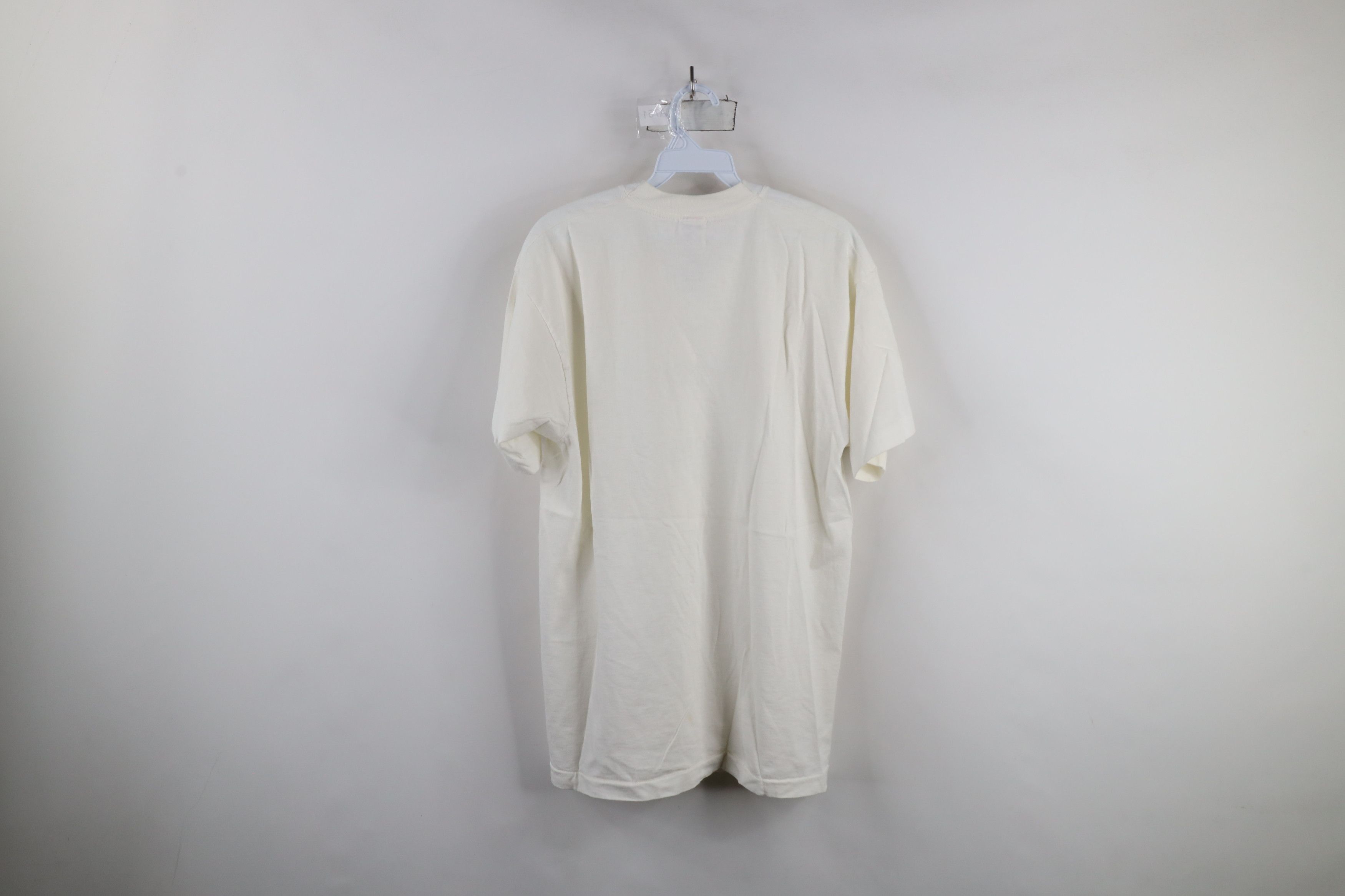 Vintage Vintage 90s Morning Person Short Sleeve V-Neck T-Shirt USA Size US L / EU 52-54 / 3 - 9 Thumbnail
