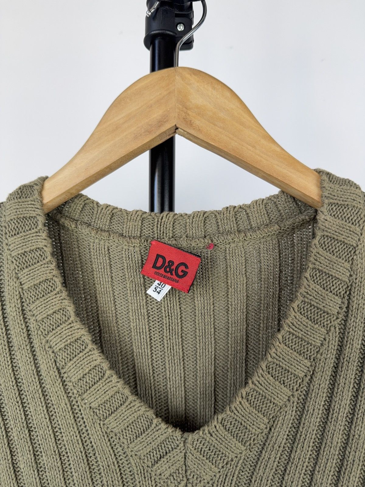 Dolce & Gabbana × Vintage Vintage Dolce & Gabbana Sweater AvantGarde Style 00s Size US L / EU 52-54 / 3 - 4 Thumbnail