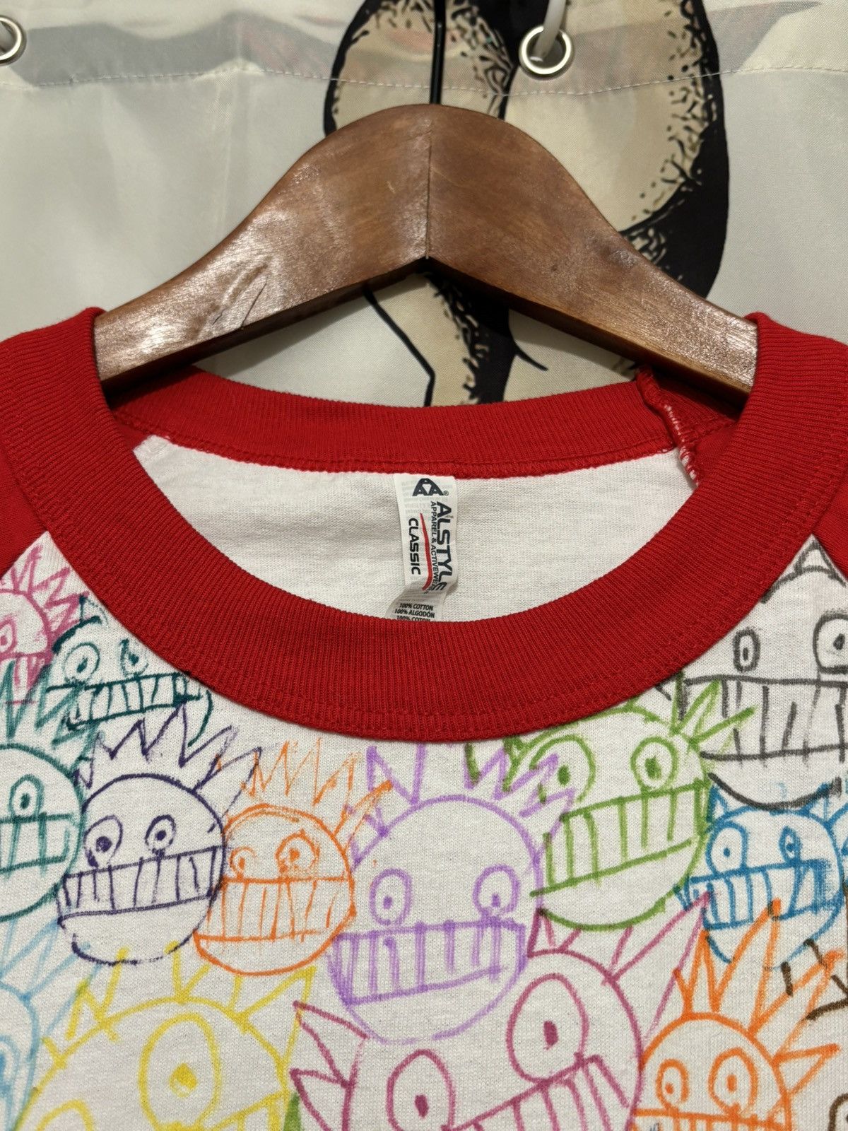 AAA × Band Tees Ween boognish 3/4 sleeve ringer band tee Size US M / EU 48-50 / 2 - 4 Thumbnail