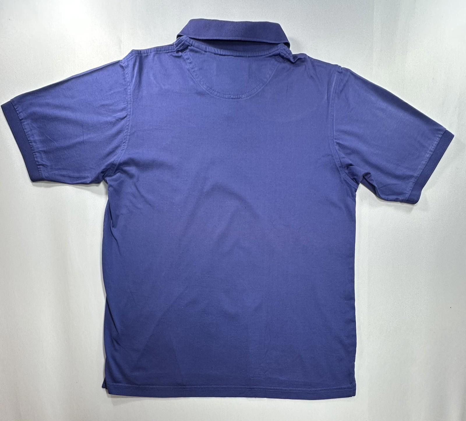 Tricots St. Raphael Tricots St Raphael 1/4 Button Cotton Polo Shirt Blue Mens S Size US S / EU 44-46 / 1 - 2 Thumbnail