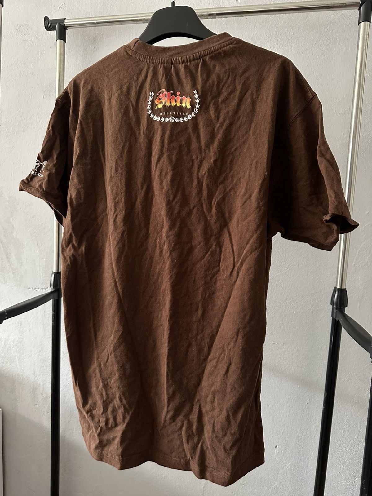 Hook-Ups Vintage Skin Industries Skateboard Tee Y2K Size US L / EU 52-54 / 3 - 2 Thumbnail