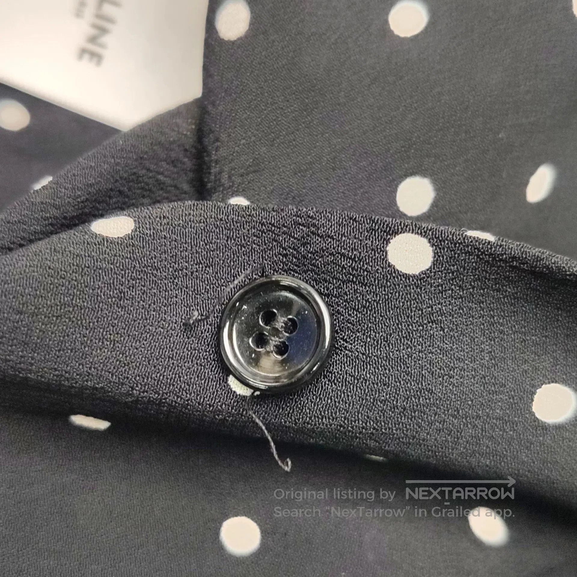 Celine Celine Polka Dot Colorblock Long. Size S / US 4 / IT 40 - 8 Thumbnail