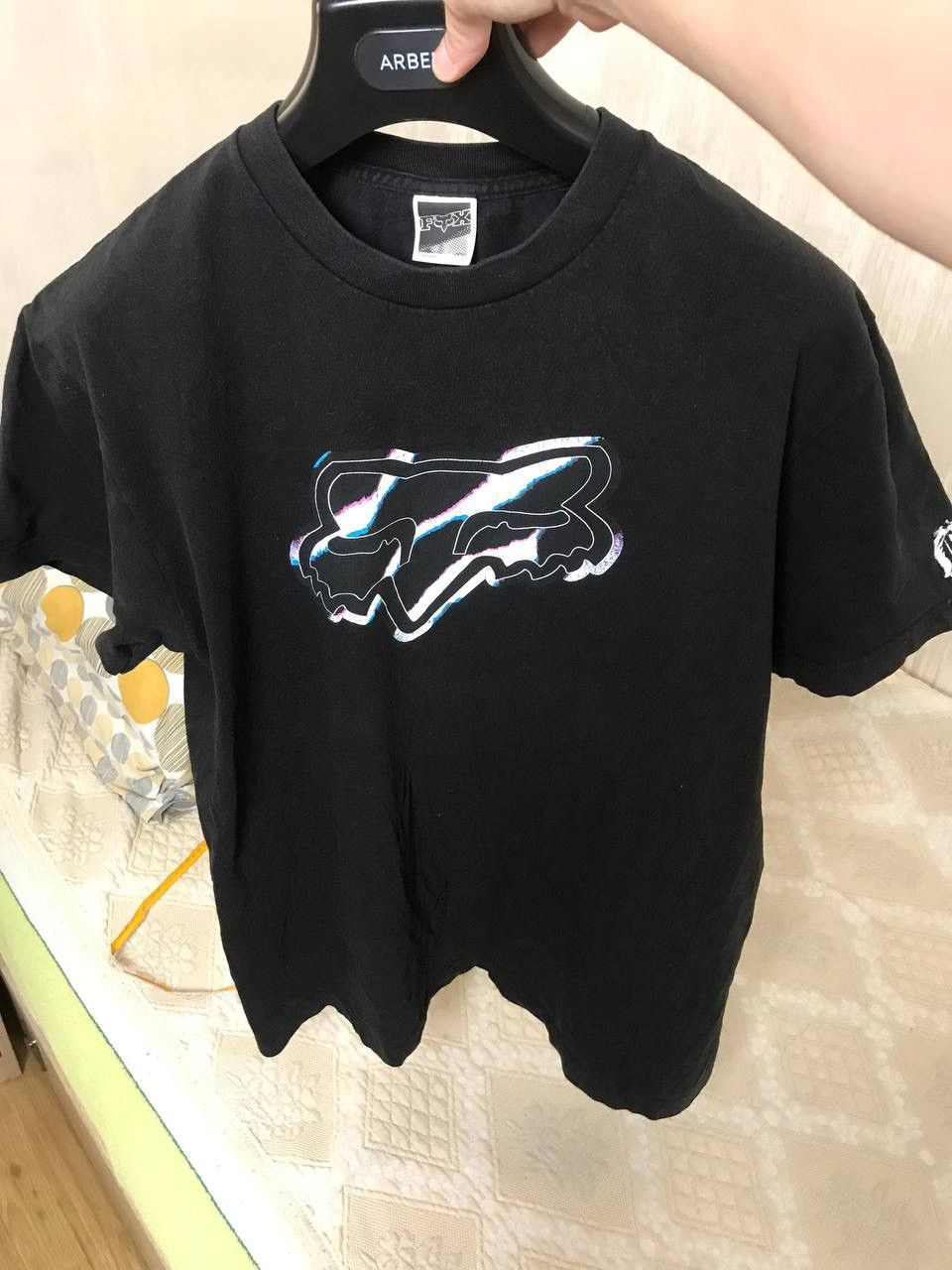 Fox Racing 🔥 Vintage 90s FOX Racing Tee center logo Y2K Skater Surfing Size US L / EU 52-54 / 3 - 5 Thumbnail