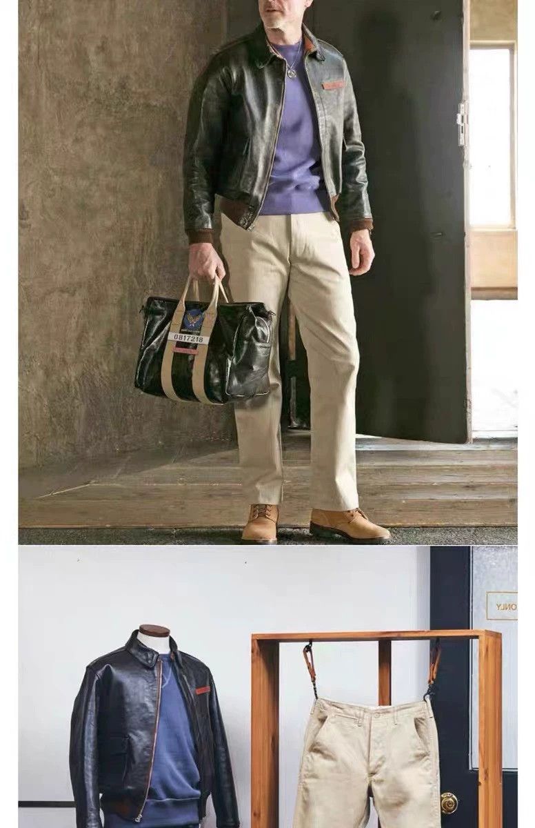 TOYS McCOY TOYS McCoy Size42 Great Escape Reproduction Leather Jacket Size US XS / EU 42 / 0 - 9 Thumbnail