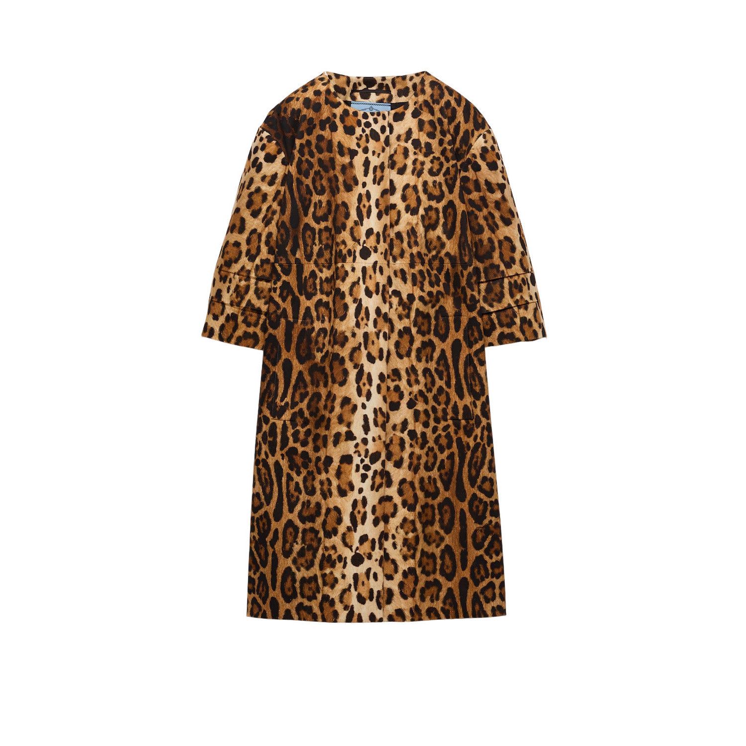 Prada PRADA $4100 Cocoa Brown Drill Coat New & Authentic (Women's Size S / US 4 / IT 40 - 1 Preview