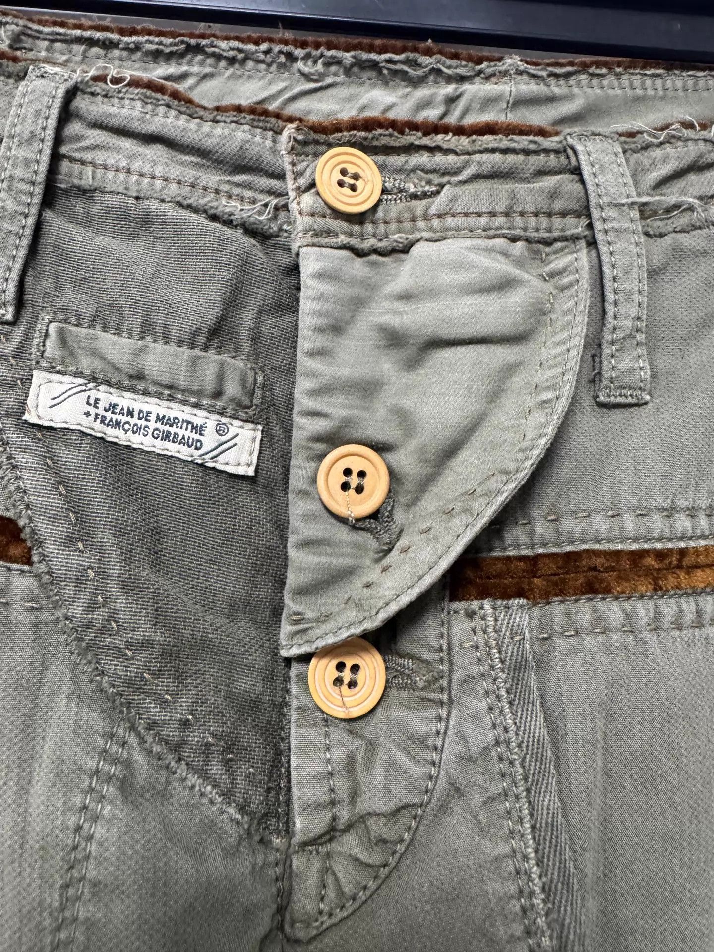 Marithe + Francois Girbaud MFG Denim Skirt Muted Mint Green M Summer Size 26" / US 2 / IT 38 - 3 Thumbnail