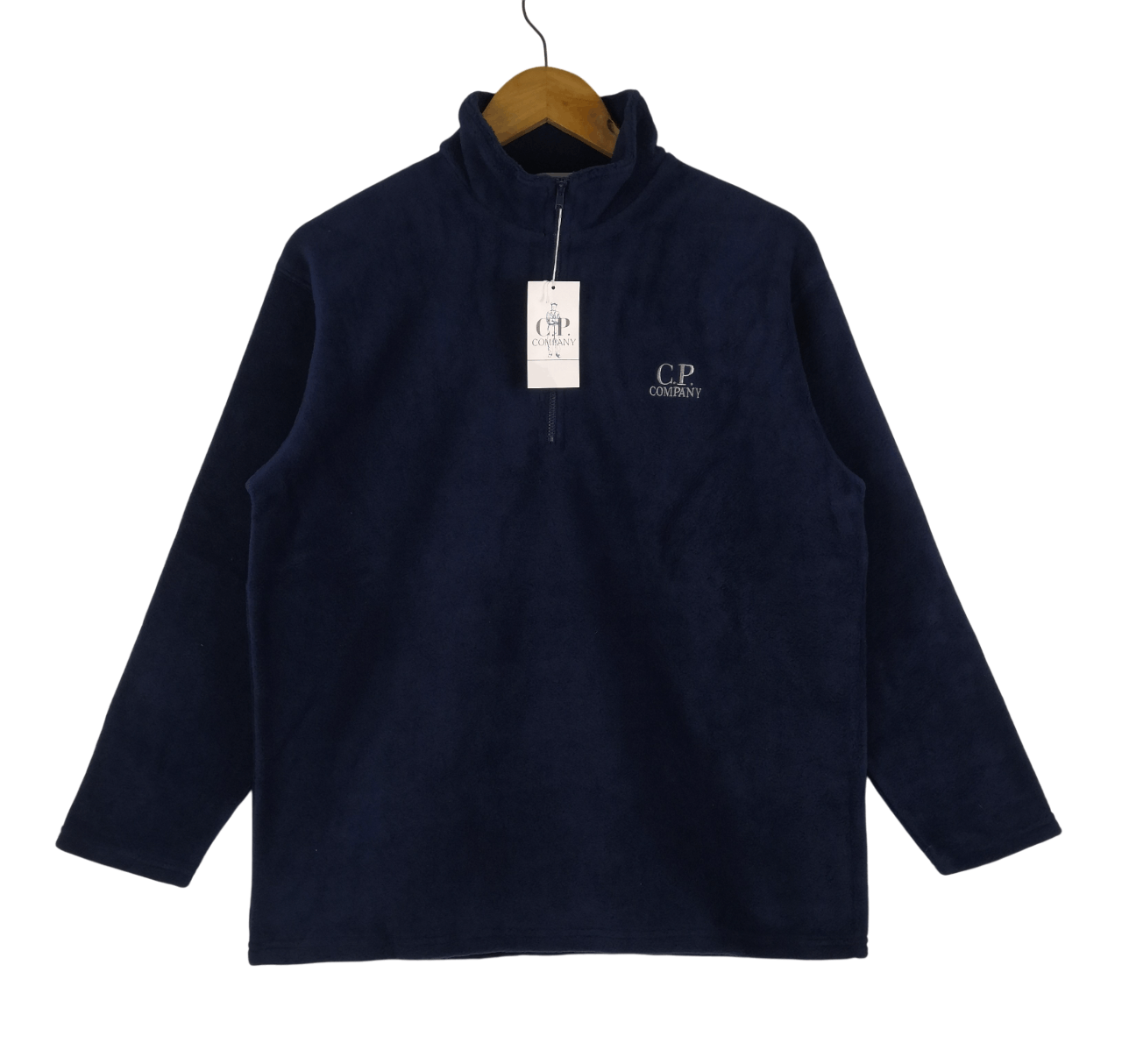 C.P. Company Vintage 90s C. P. Company Sweater Fleece Jacket Size US L / EU 52-54 / 3 - 1 Thumbnail