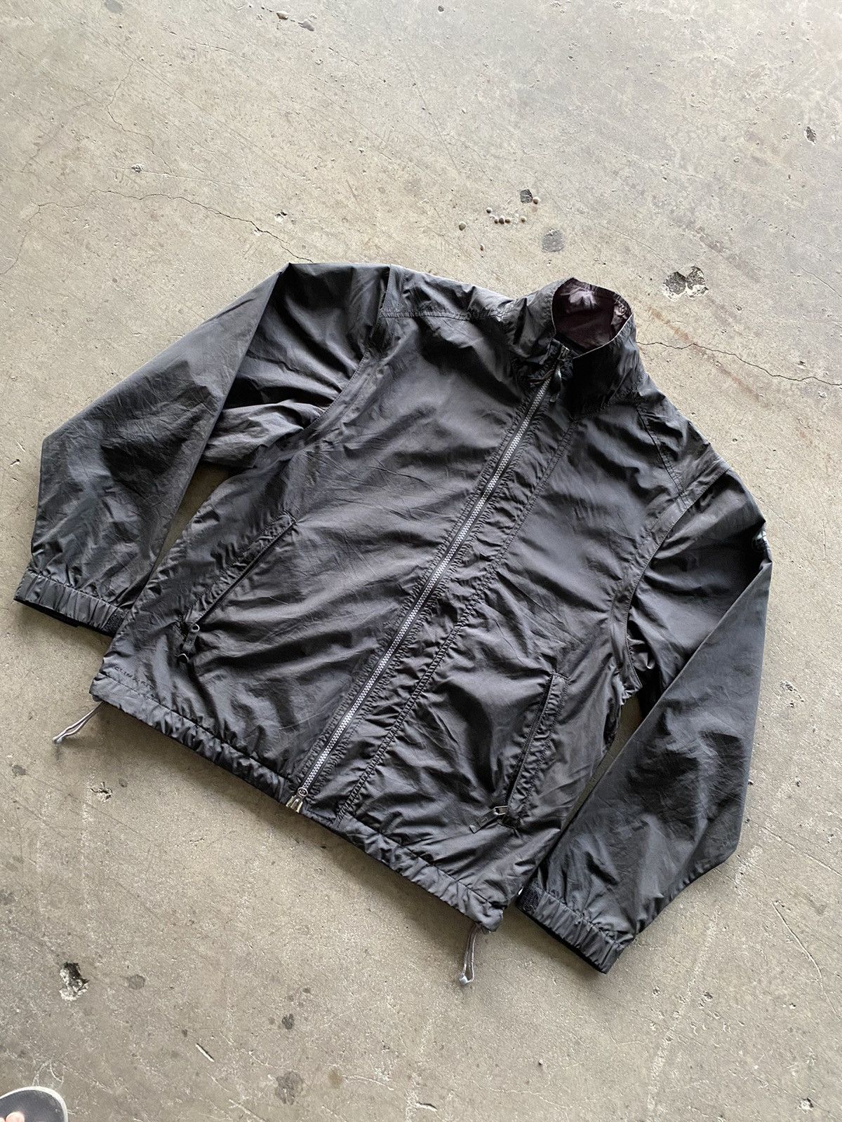 Nike ACG 2000s - Nike ACG Clima-Fit Windbreaker Black Jacket Size US M / EU 48-50 / 2 - 2 Thumbnail