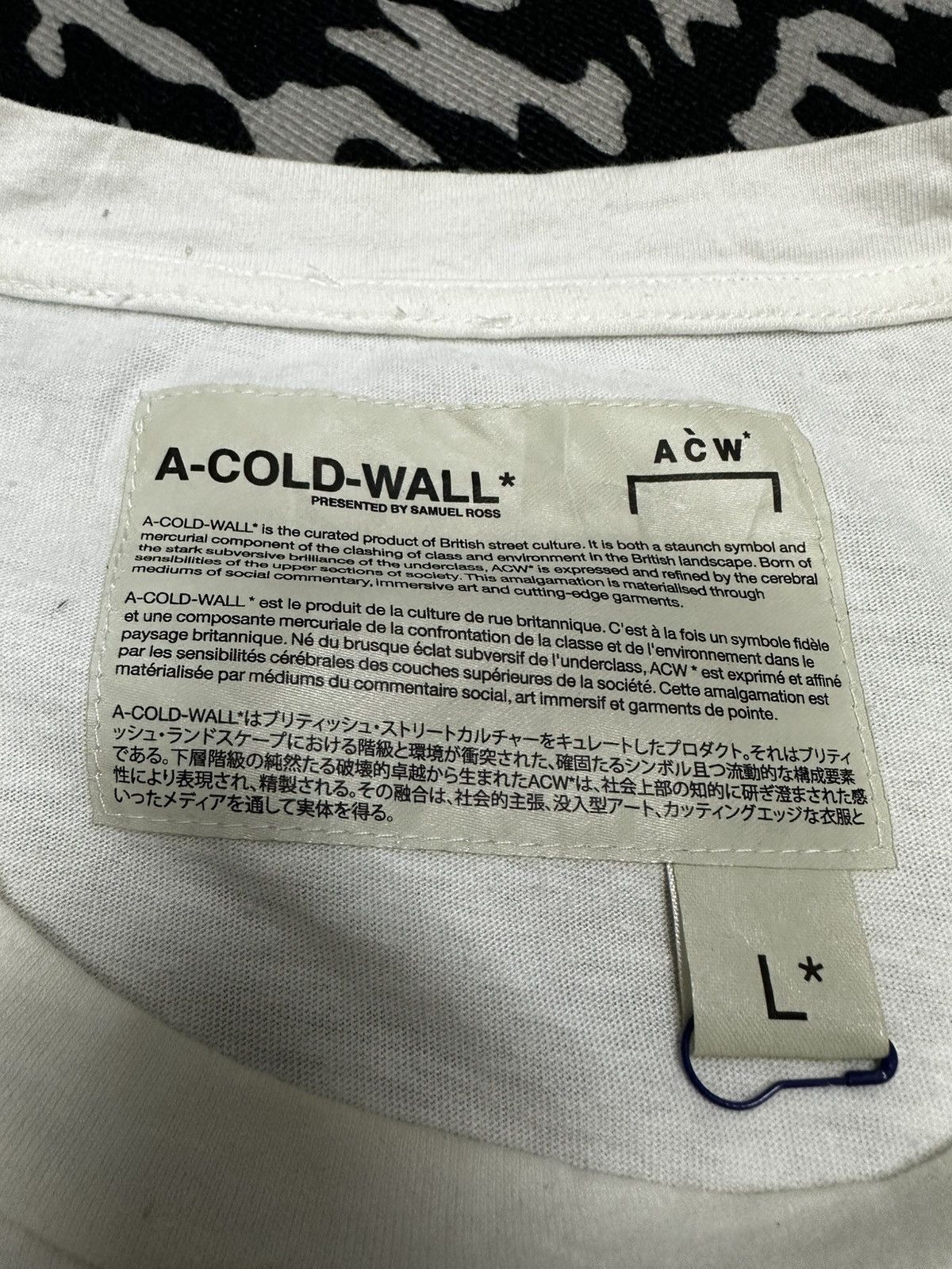 A-COLD-WALL* A-Cold-Wall* Zipper Pocket Tee Size US L / EU 52-54 / 3 - 7 Thumbnail