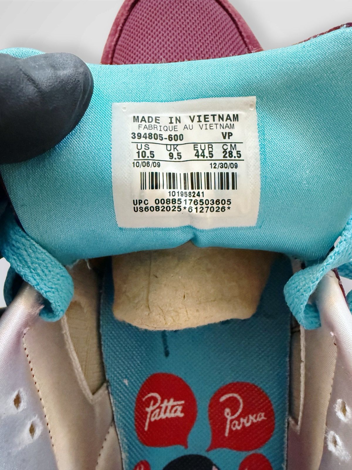 Nike × Parra Nike Air Max 1 Premium Patta x Parra Cherrywood SZ 10.5 US Size US 10.5 / EU 43-44 - 18 Thumbnail