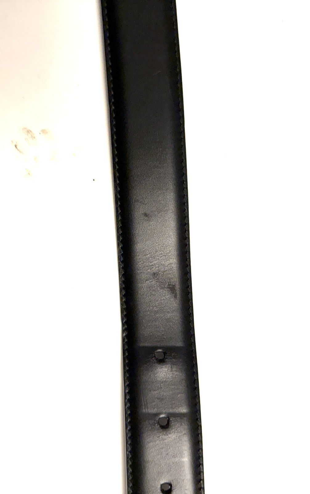 Gucci Gucci Black Leather Belt Size 40 Size 40 - 4 Thumbnail