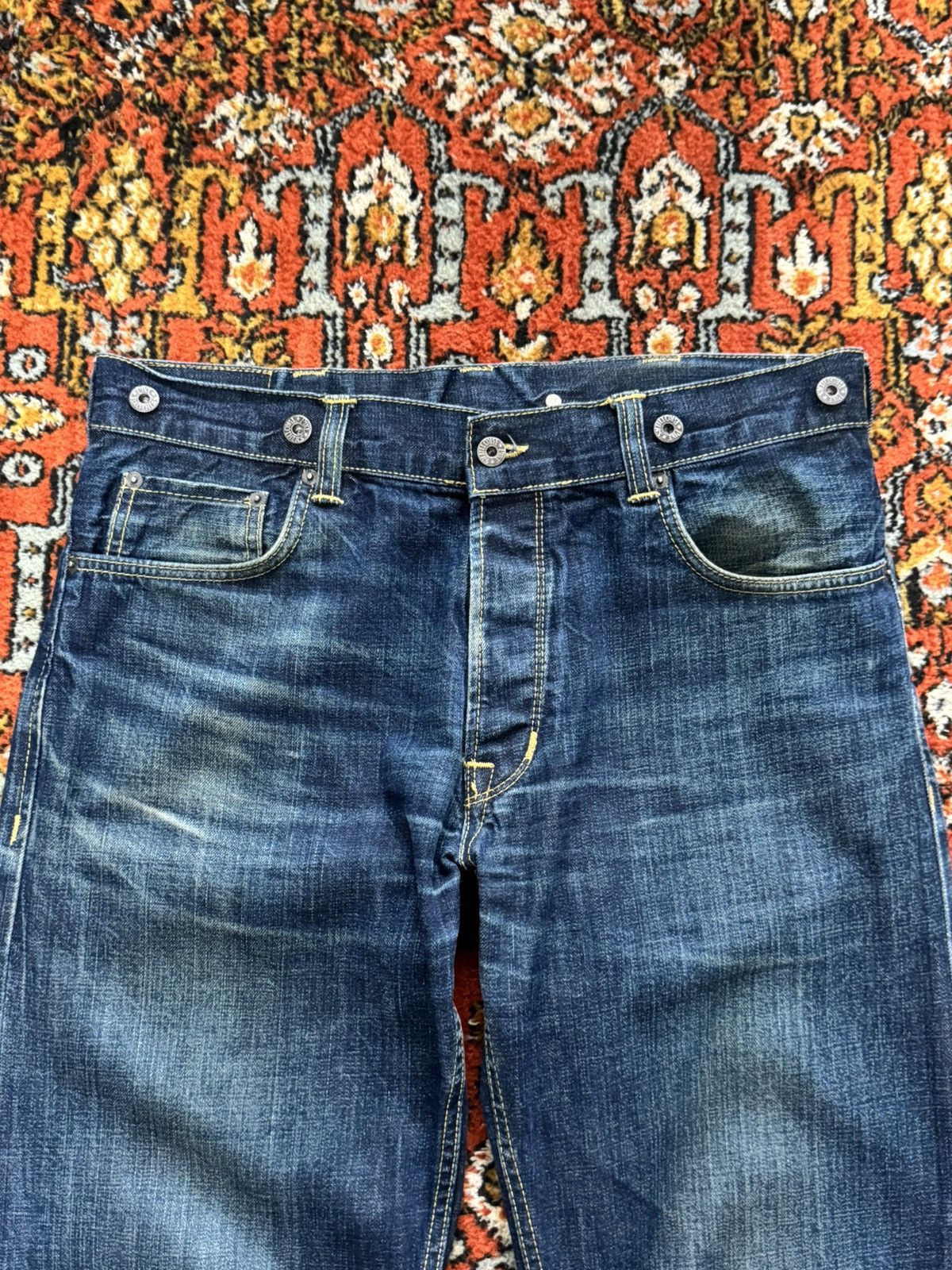 Pike Brothers Vintage Pike Brothers Selvedge Japanese Roamer Back Cinch Size US 34 / EU 50 - 7 Thumbnail