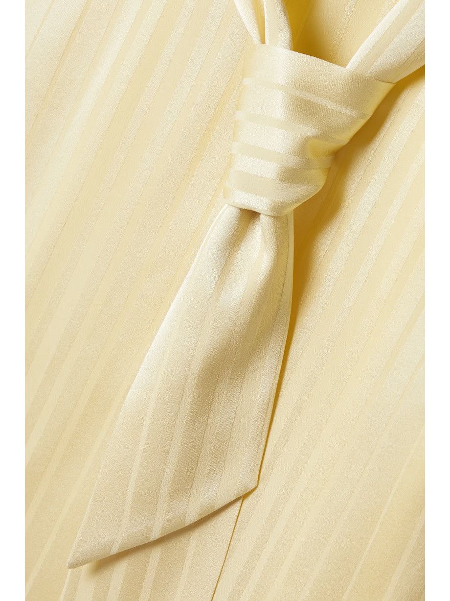 Loro Piana o1srvl11e0824 Kya Ocean Silk Shirt in Cream Size XS / US 0-2 / IT 36-38 - 5 Thumbnail