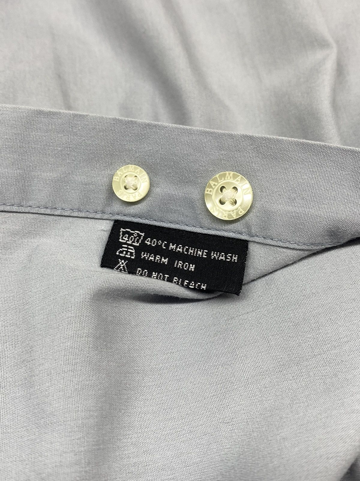Balmain Balmain Paris Cotton Long Sleeve Shirt Size US L / EU 52-54 / 3 - 21 Thumbnail