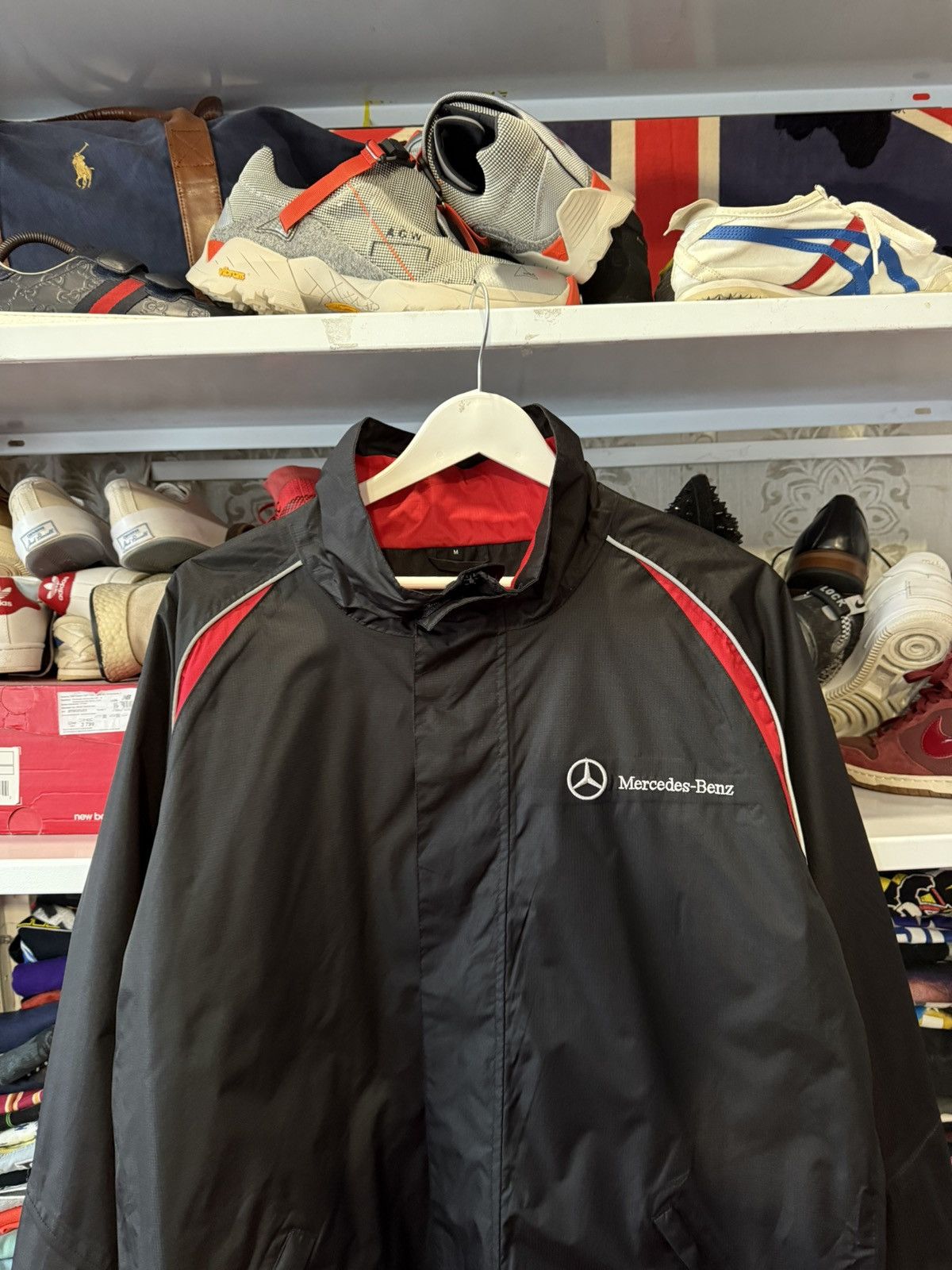Mercedes-Benz Mercedes-Benz Vintage Racing Bomber Jacket 90's Y2K Size US M / EU 48-50 / 2 - 2 Thumbnail