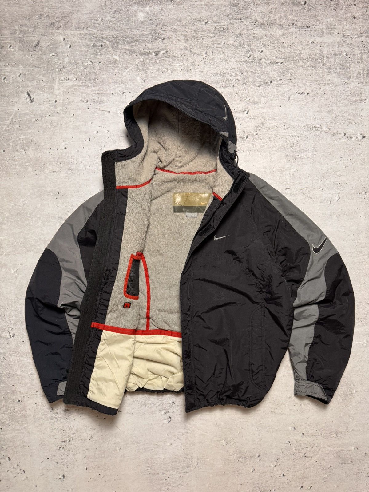Nike × Nike ACG NIKE PUFFER DOWN BASIC LOGO OVERSIZE NYLON JACKET Size US L / EU 52-54 / 3 - 8 Thumbnail