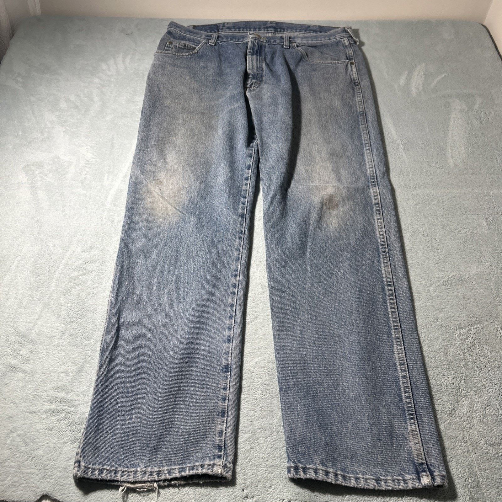 Wrangler Wrangler Loose Baggy Jeans Mens 38x32 Relaxed Wide Hamilton Size US 38 / EU 54 - 3 Thumbnail