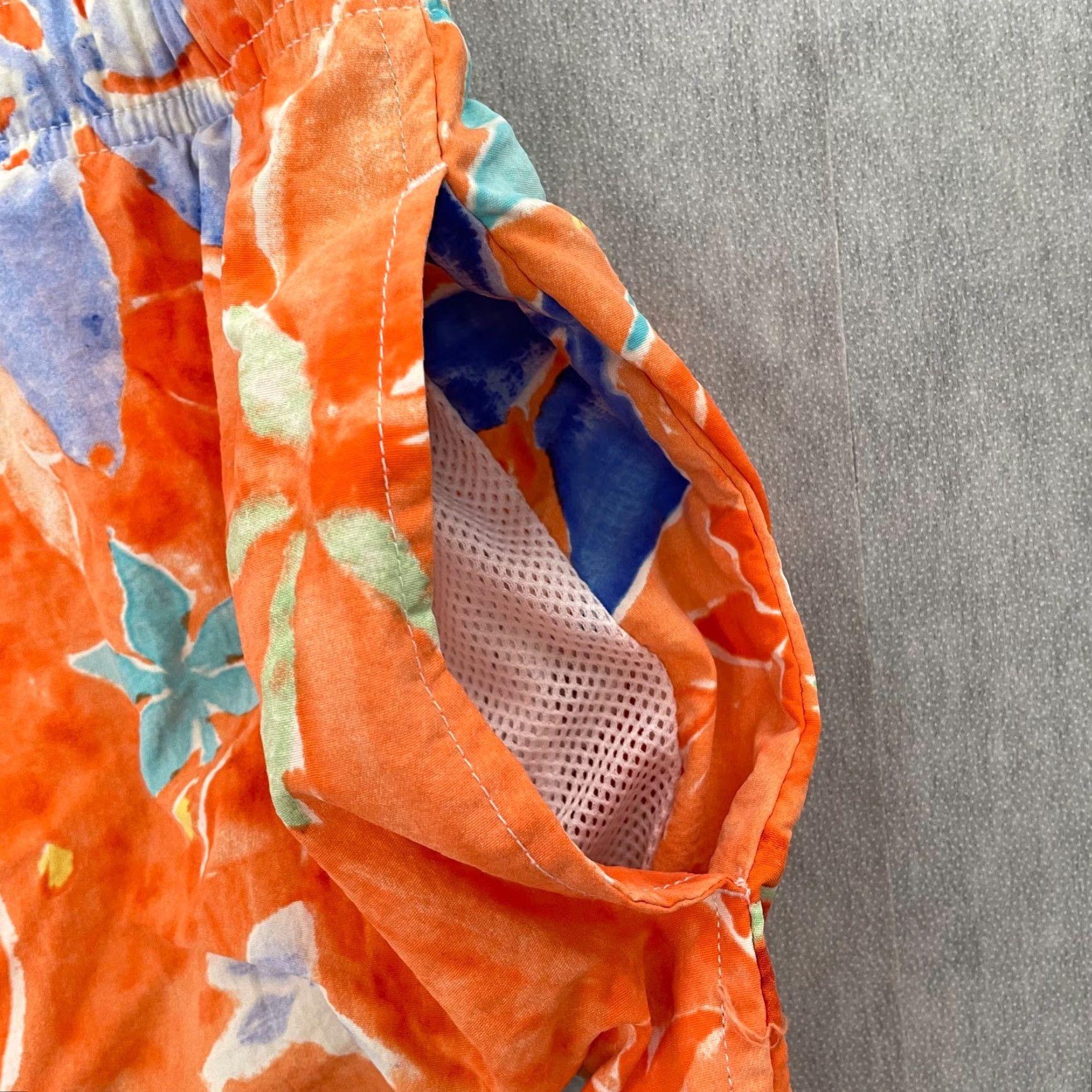 Polo Ralph Lauren VINTAGE Polo Ralph Lauren Shorts Adult Extra Large Orange Floral Swim Trunks Men Size US L / EU 52-54 / 3 - 5 Thumbnail