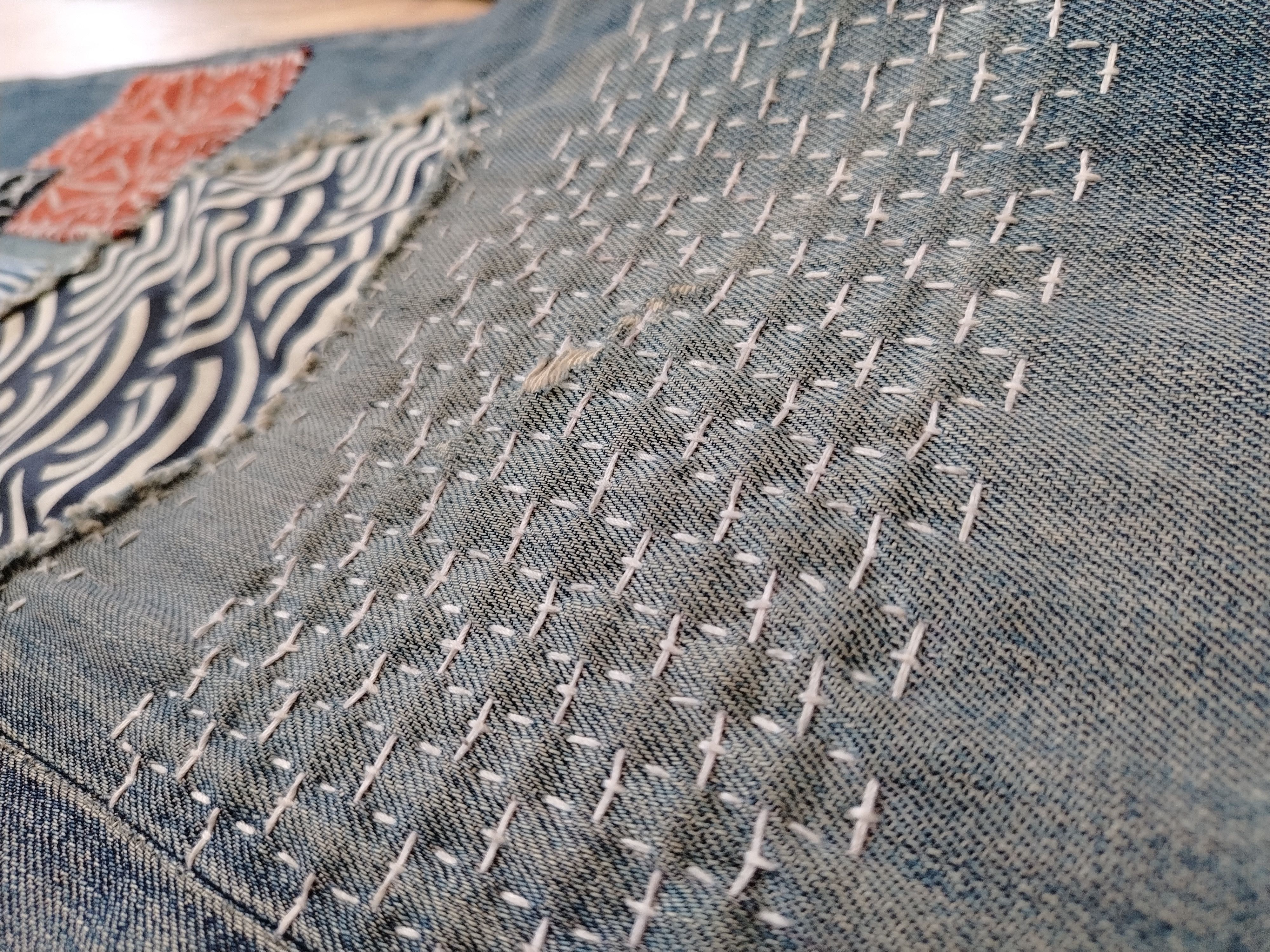 Evisu Evisu Jeans Vintage (Evis) Boro Remaked Size US 31 - 7 Thumbnail