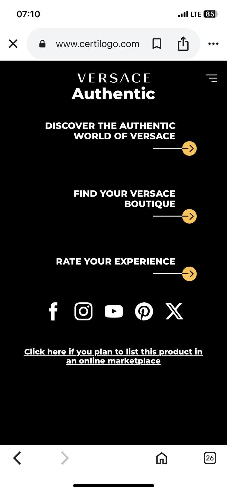 Versace Jeans Couture Versace Jeans Couture big logo luxury tee Size US L / EU 52-54 / 3 - 10 Thumbnail