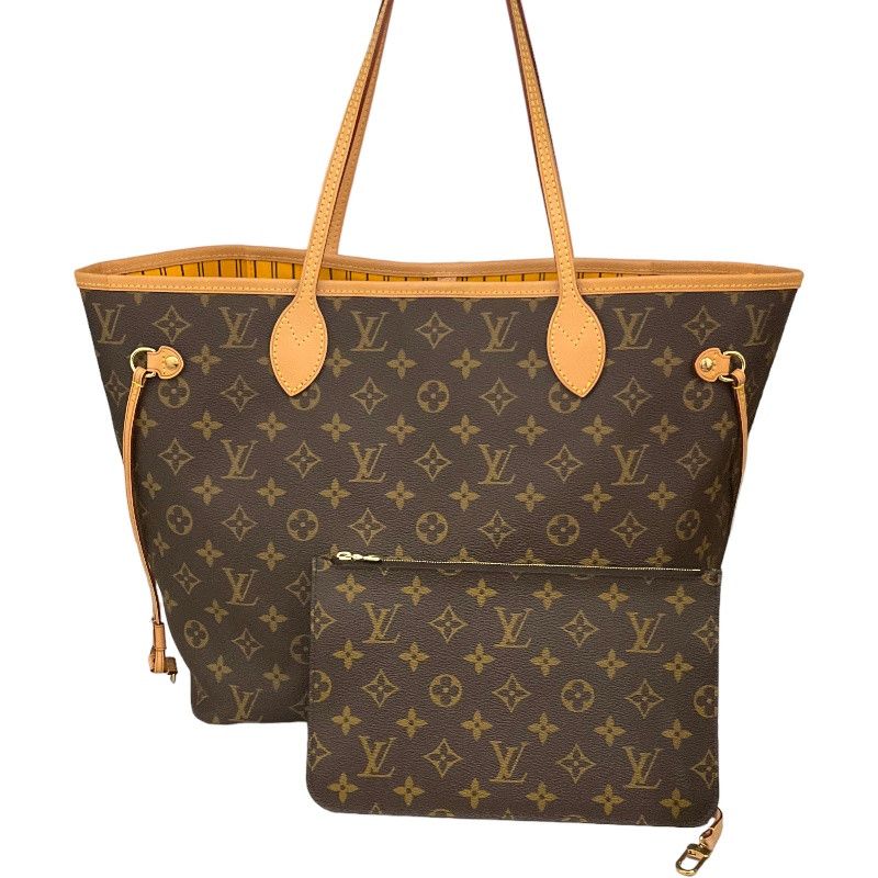 Louis Vuitton Neverfull MM Brown Tote Bag