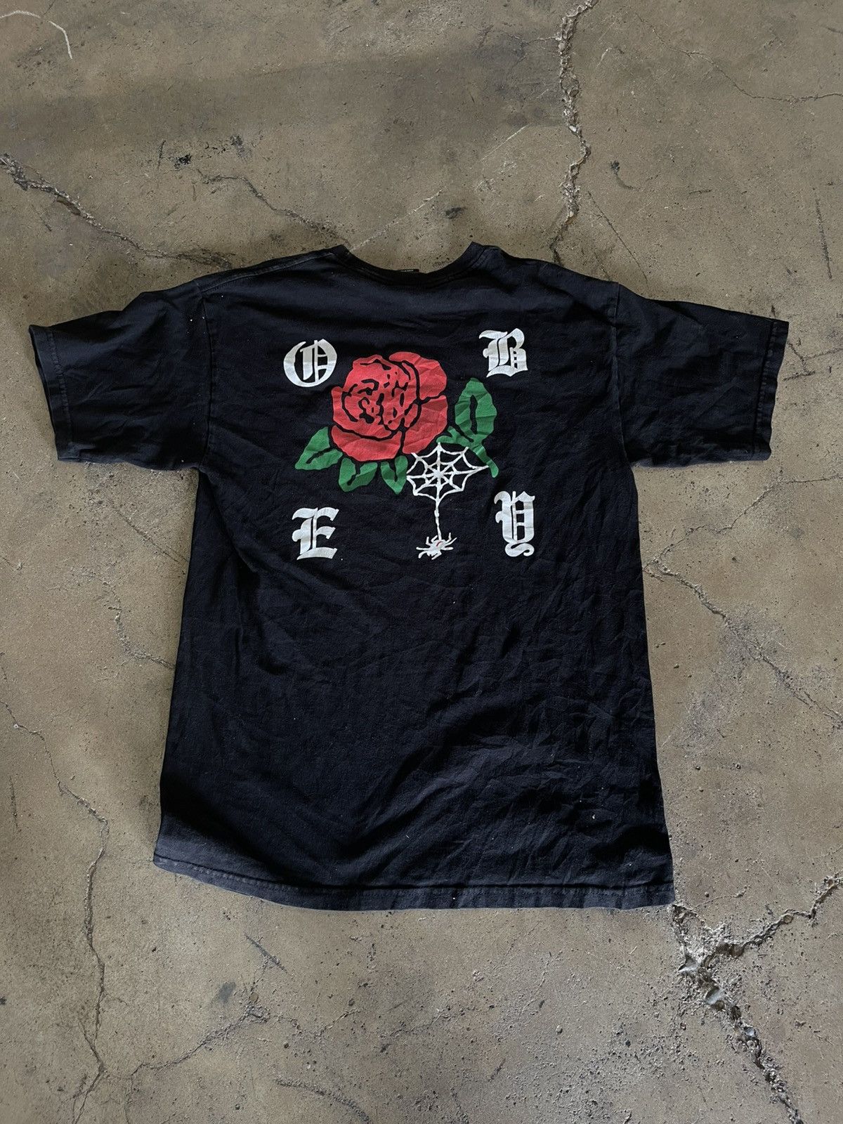 Obey OBEY ROSE SKULL TEE Size US M / EU 48-50 / 2 - 5 Thumbnail