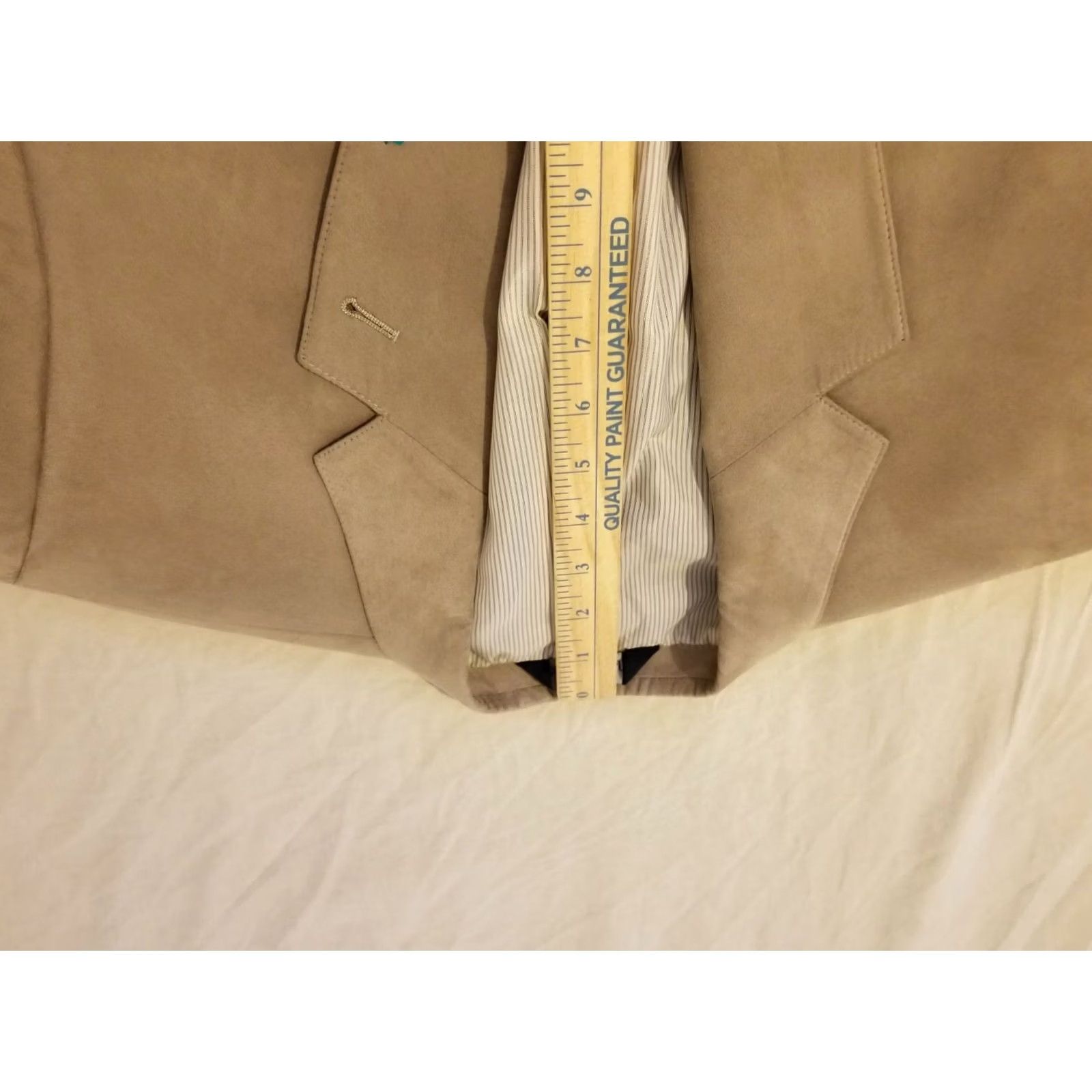 Jos. A. Bank Jos. A. Bank Jacket 40L Blazer Mens Khaki Beige 2 Piece Regular Size 40 Men Size 40R - 6 Thumbnail