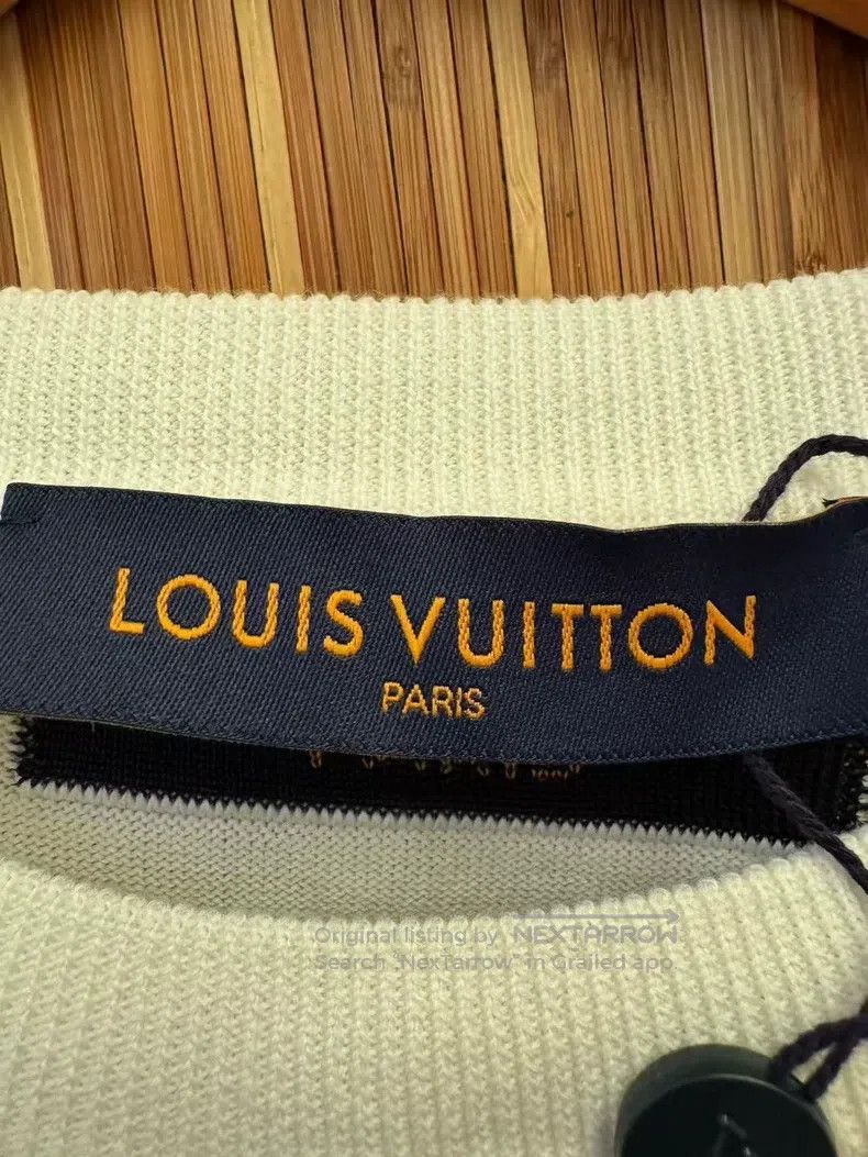 Louis Vuitton Louis Vuitton Phantom letter knitted short sleeve Size US L / EU 52-54 / 3 - 3 Thumbnail