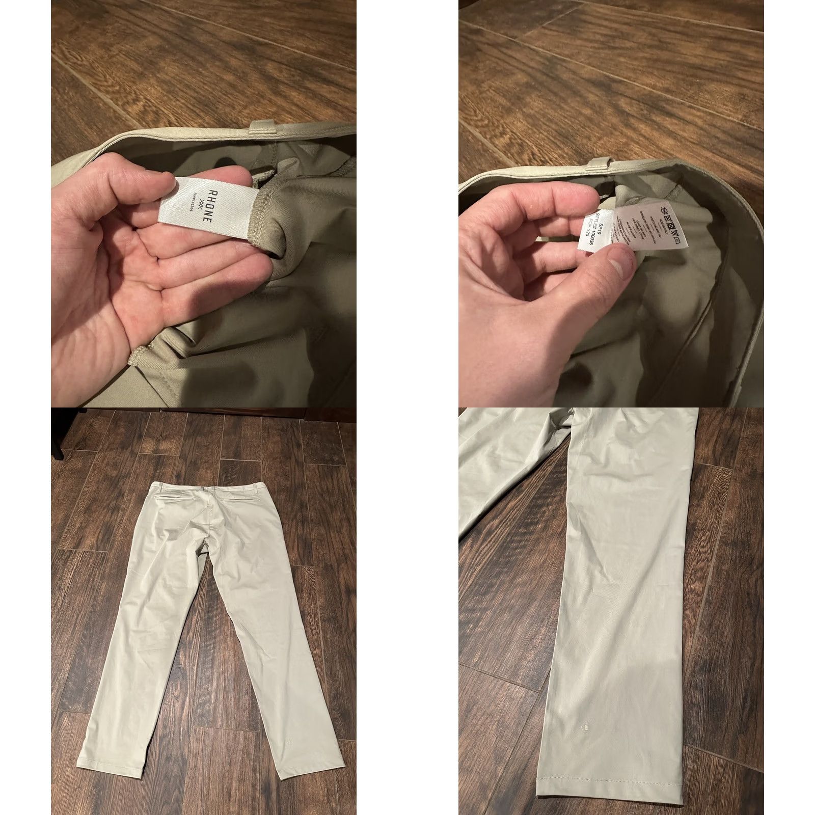 Rhone Rhone Pants Mens Beige 40x33 Commuter Pants Size US 40 / EU 56 - 8 Thumbnail
