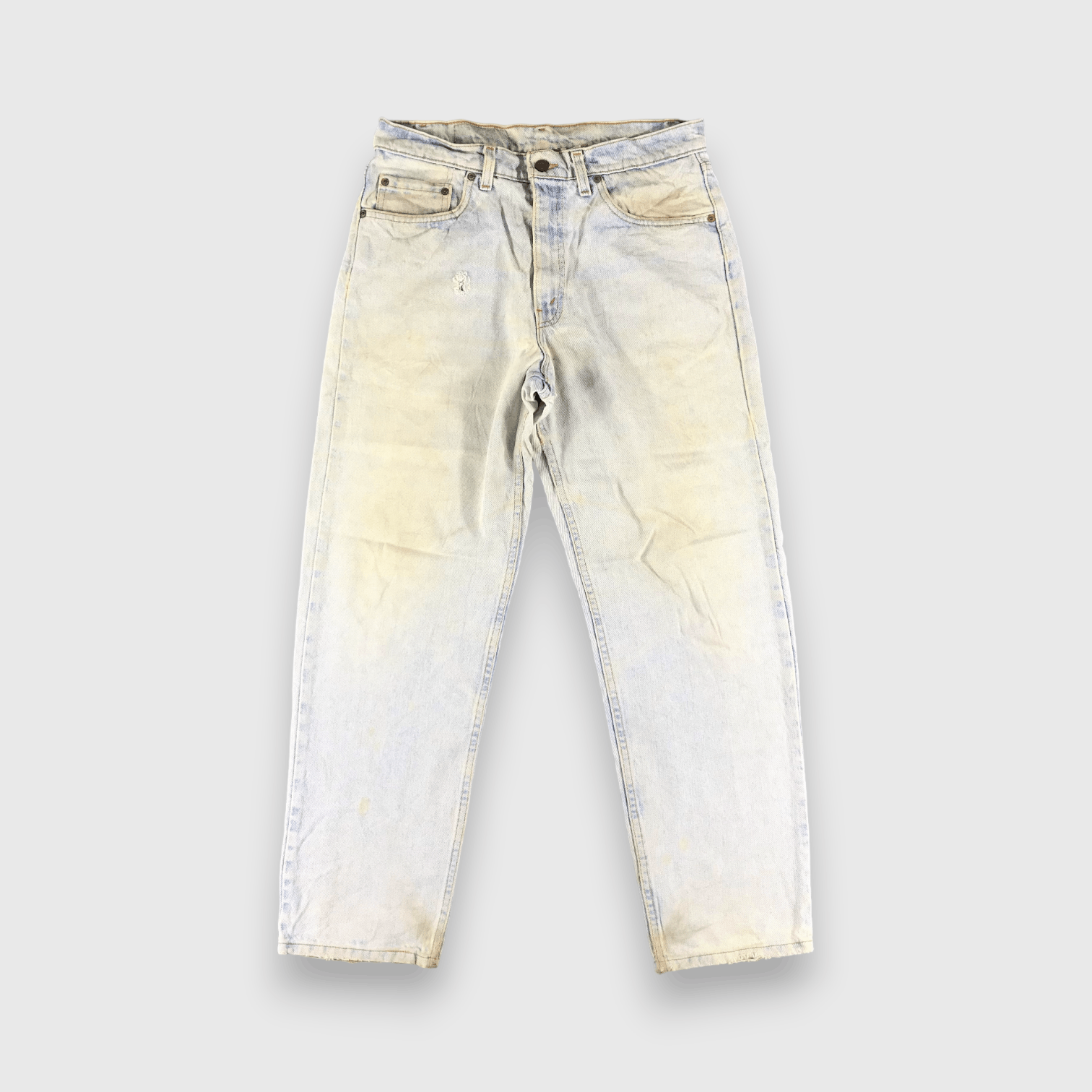Levi's 90s Vintage Light Wash Levis 555 Jeans-J2375 Size US 32 / EU 48 - 1 Thumbnail